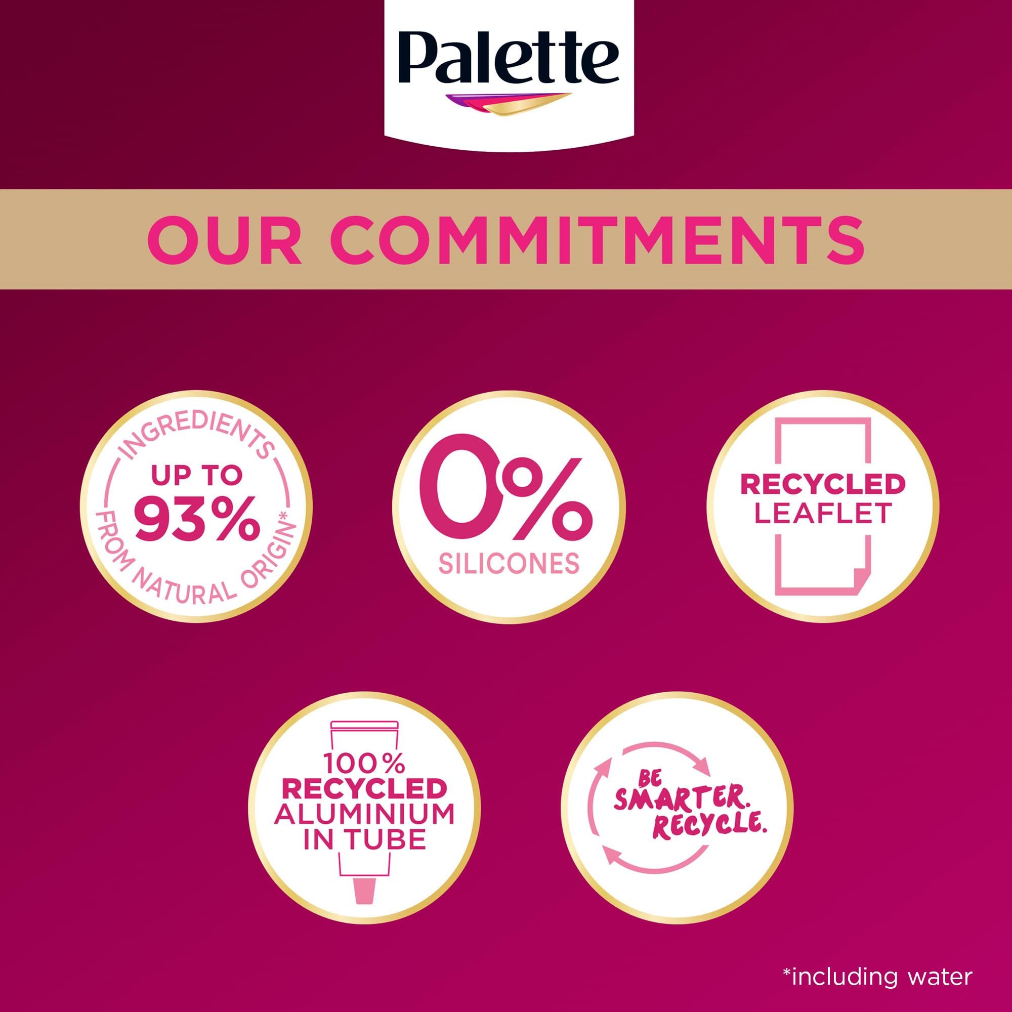 Palette Deluxe Crème Colouration 4-0 Dark Brown Permanent Hair Dye with Moisture Retention Treatment 7