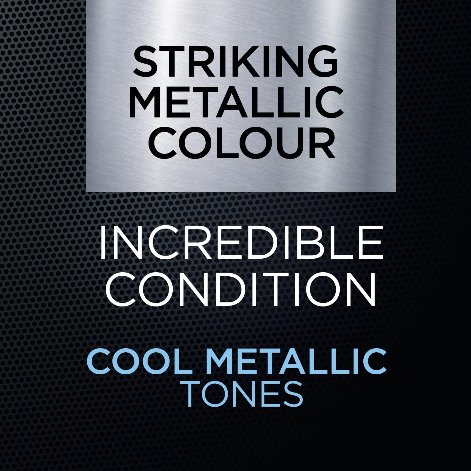 Knight & Wilson Colour Freedom Metallic Silver Grey Permanent Hair Dye with PurePlex 5