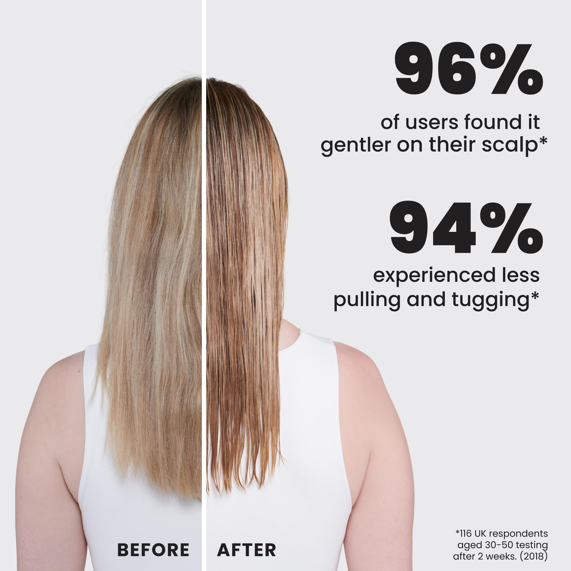 Tangle Teezer Large Ultimate Detangler Hairbrush for Fine & Fragile Hair - Seafoam Blue 6