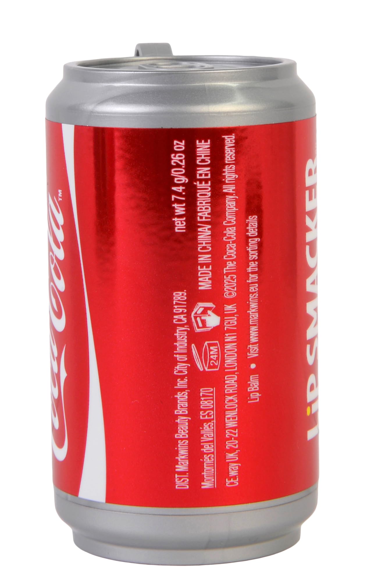 Lip Smacker Coca-Cola Children's Lip Balm with Original Flavor in Can Shape 3