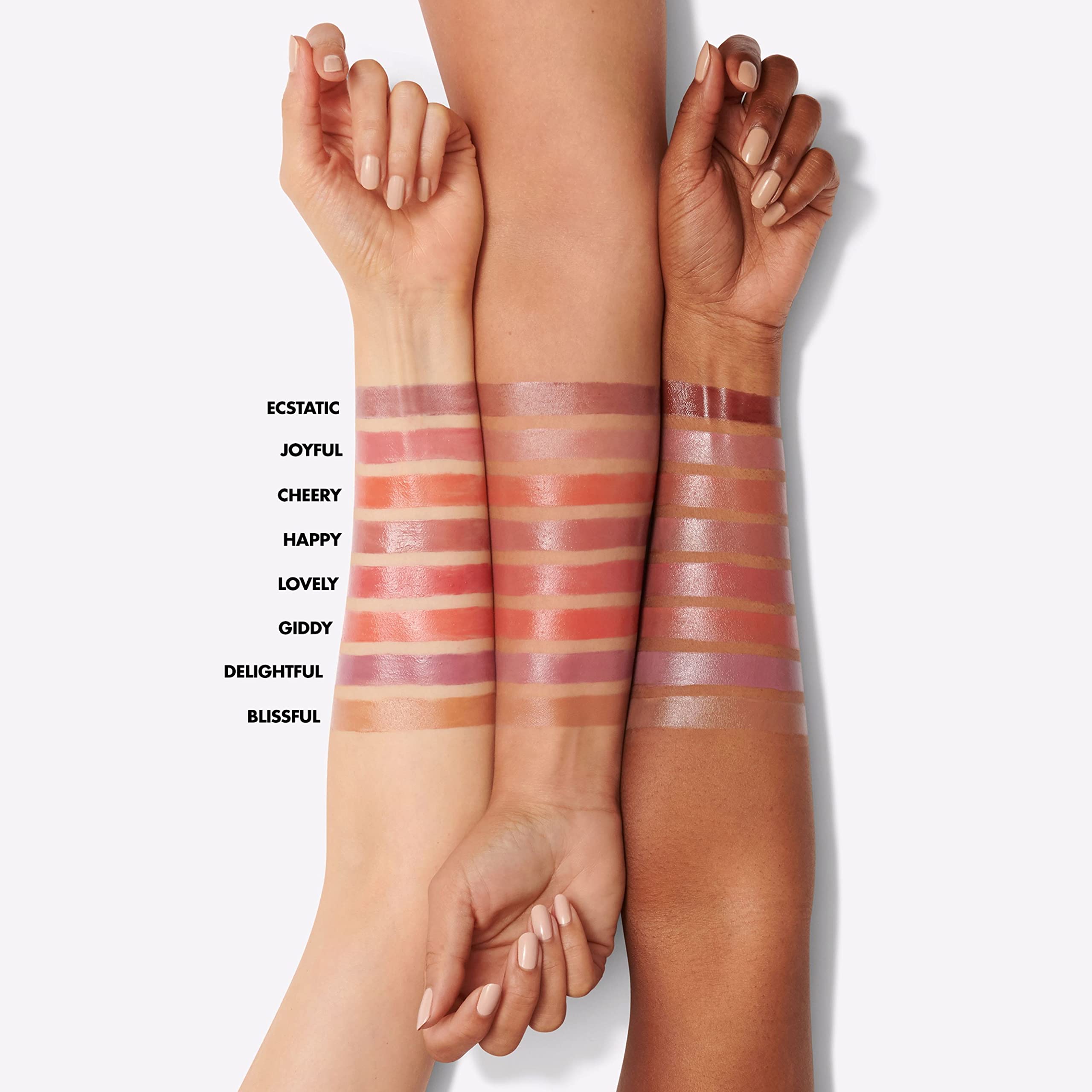 e.l.f. Hydrating Core Lip Shine, Ecstatic, Sheer Color Tinted Lip Balm, 0.09 Oz 5