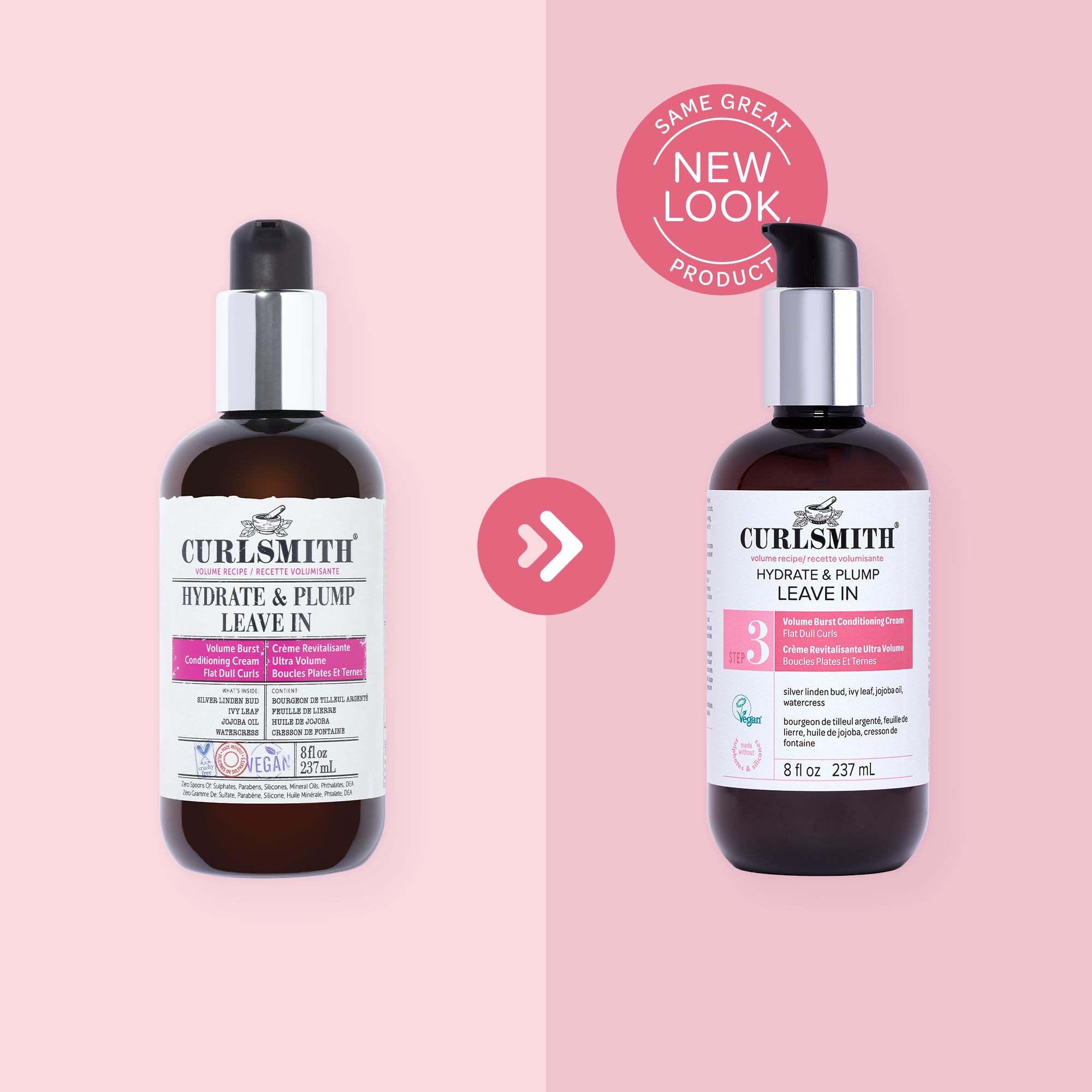 CURLSMITH Hydrate & Plump Leave In Hair Conditioner for Volume and Thickness 5