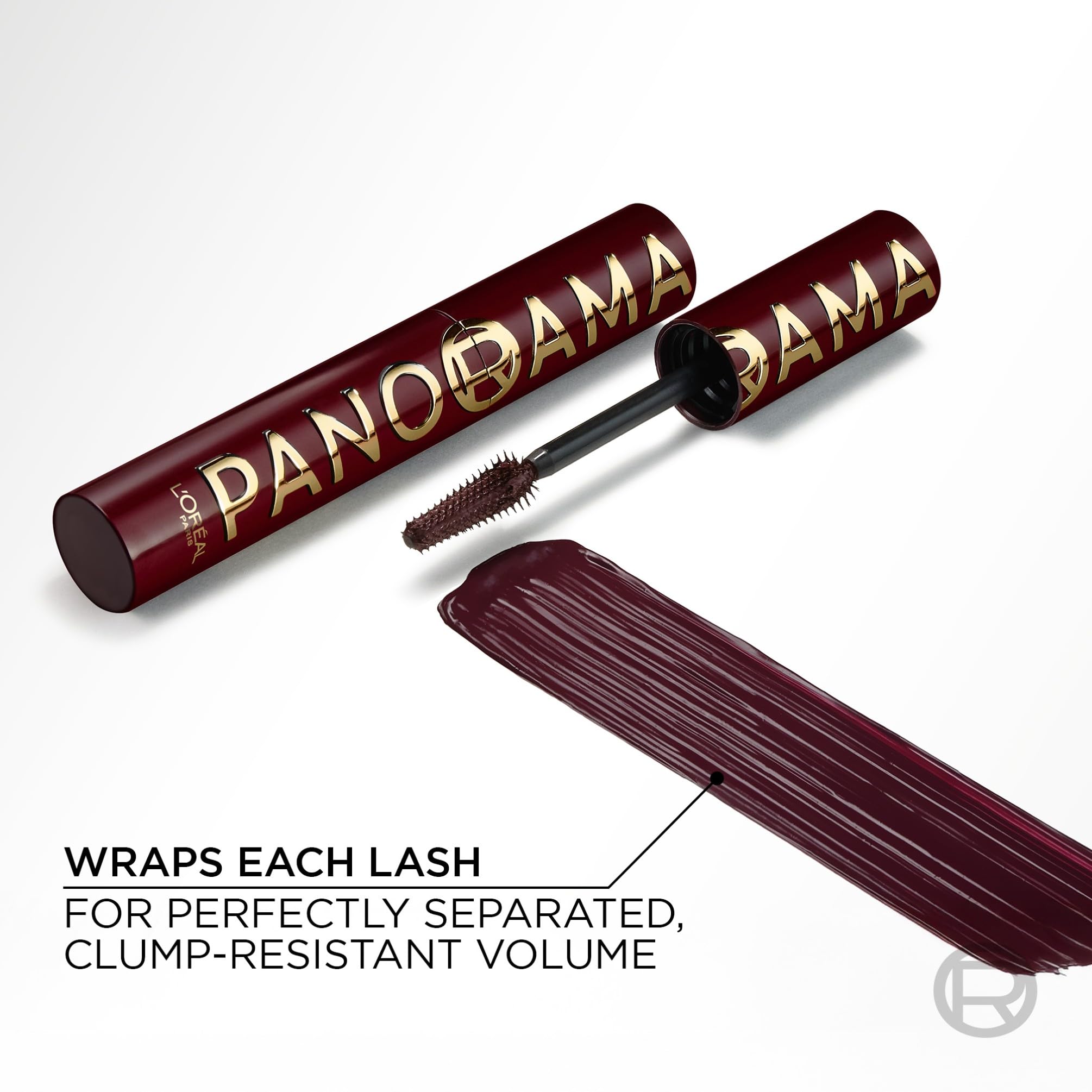 L'Oréal Paris Volume Million Lashes Panorama Chromatic Mascara Bordeaux Cashmere 5