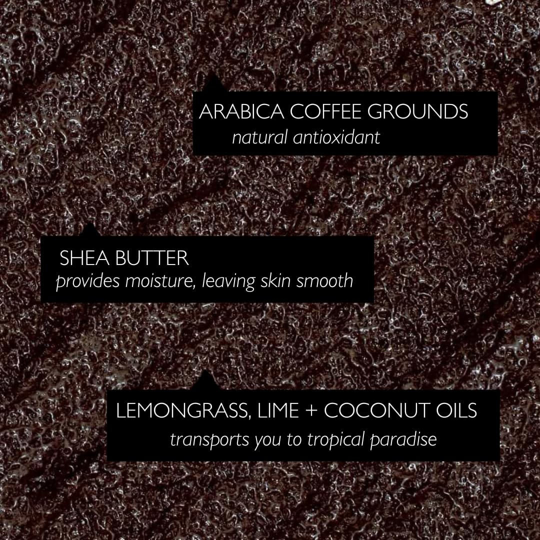 UpCircle Exfoliating Coffee Body Scrub with Lemongrass & Sea Salt 220ml 4