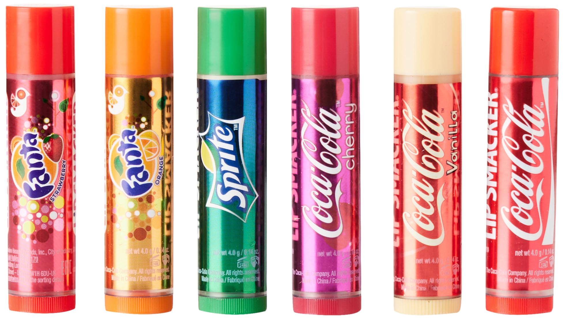 Lip Smacker Coca-Cola Collection Gift Set with 6 Flavored Lip Balms and Sleep Mask 3