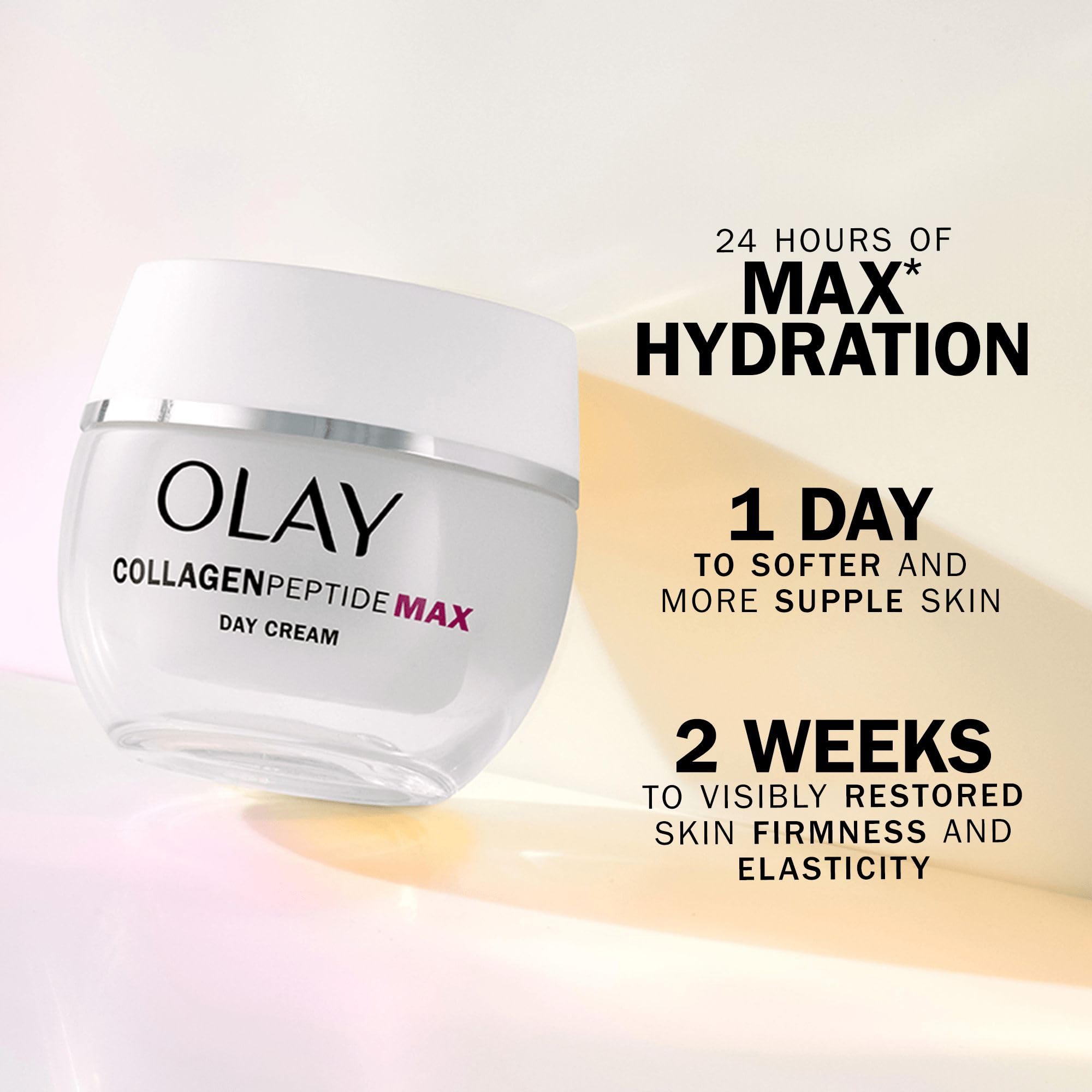 Olay Collagen Peptide MAX Face Moisturiser Day Cream with Niacinamide 3
