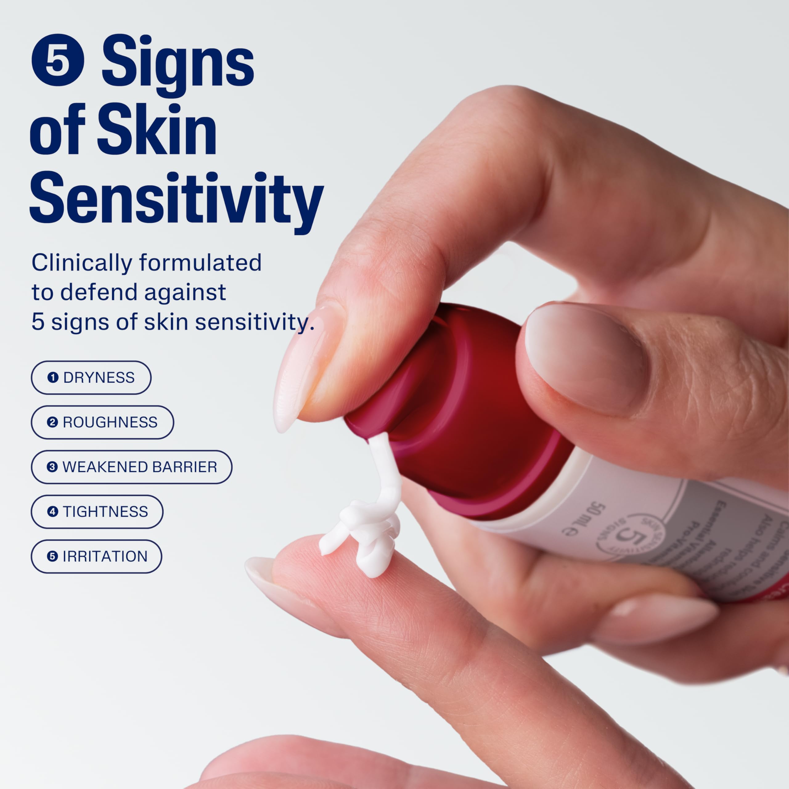 Cetaphil PRO Night Cream Moisturiser for Sensitive & Redness Prone Skin, 50ml 7