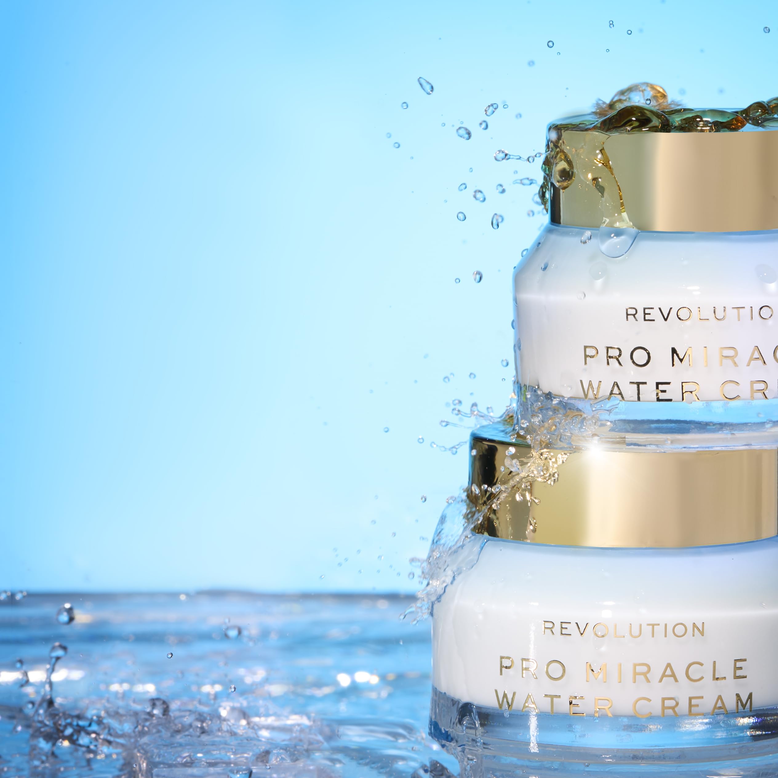 Revolution Pro Miracle Water Cream - Dermatologist-Recommended Hydrating Gel Moisturizer 6