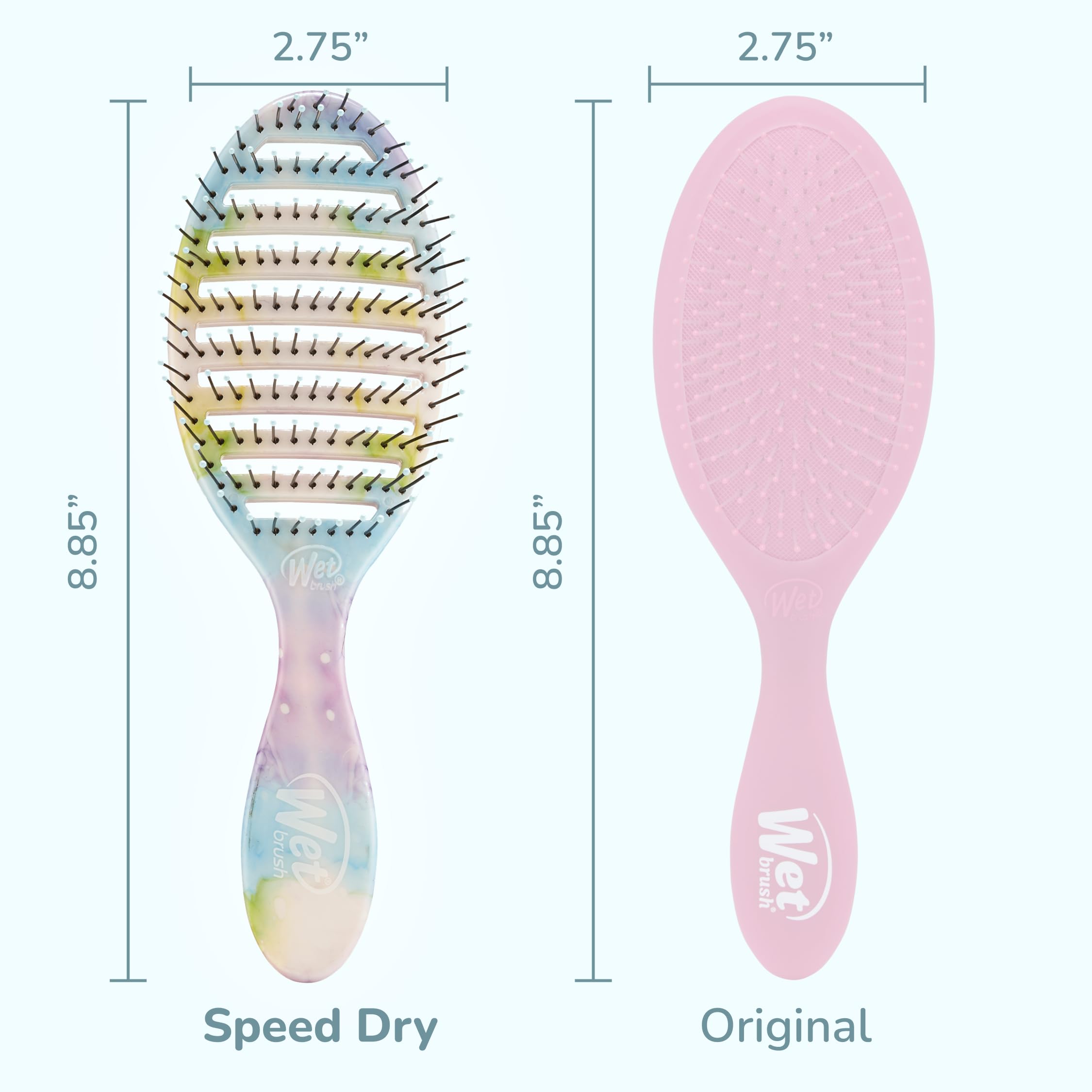 WetBrush Speed Dry Detangler with HeatFlex Bristles for Fast Blow Drying 5