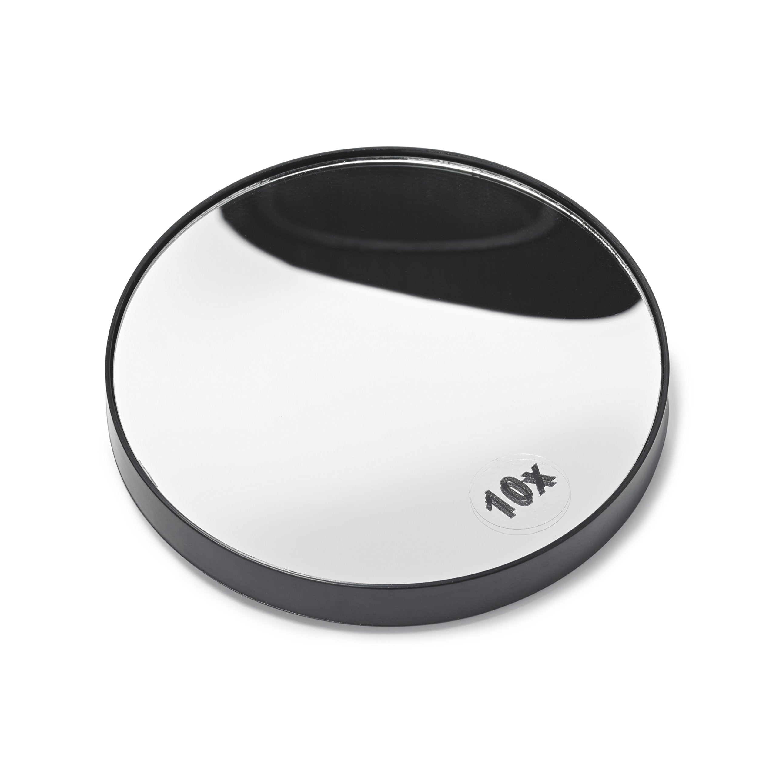 Manicare 10X Magnifying Tweezing Mirror with Suction Cups for Makeup and Travel