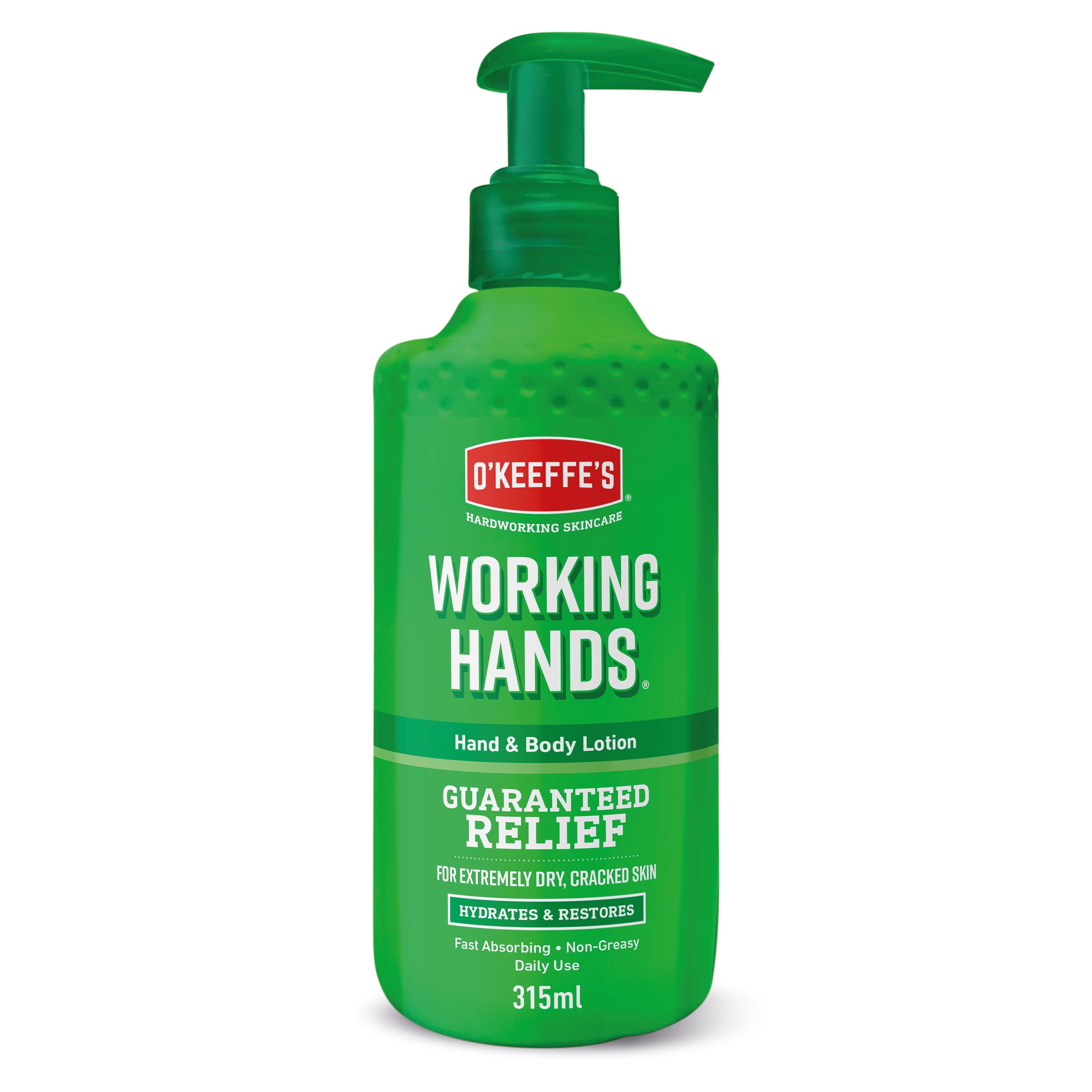 O'Keeffe's Working Hands Hand & Body Lotion, 315ml - For Dry, Sensitive Skin