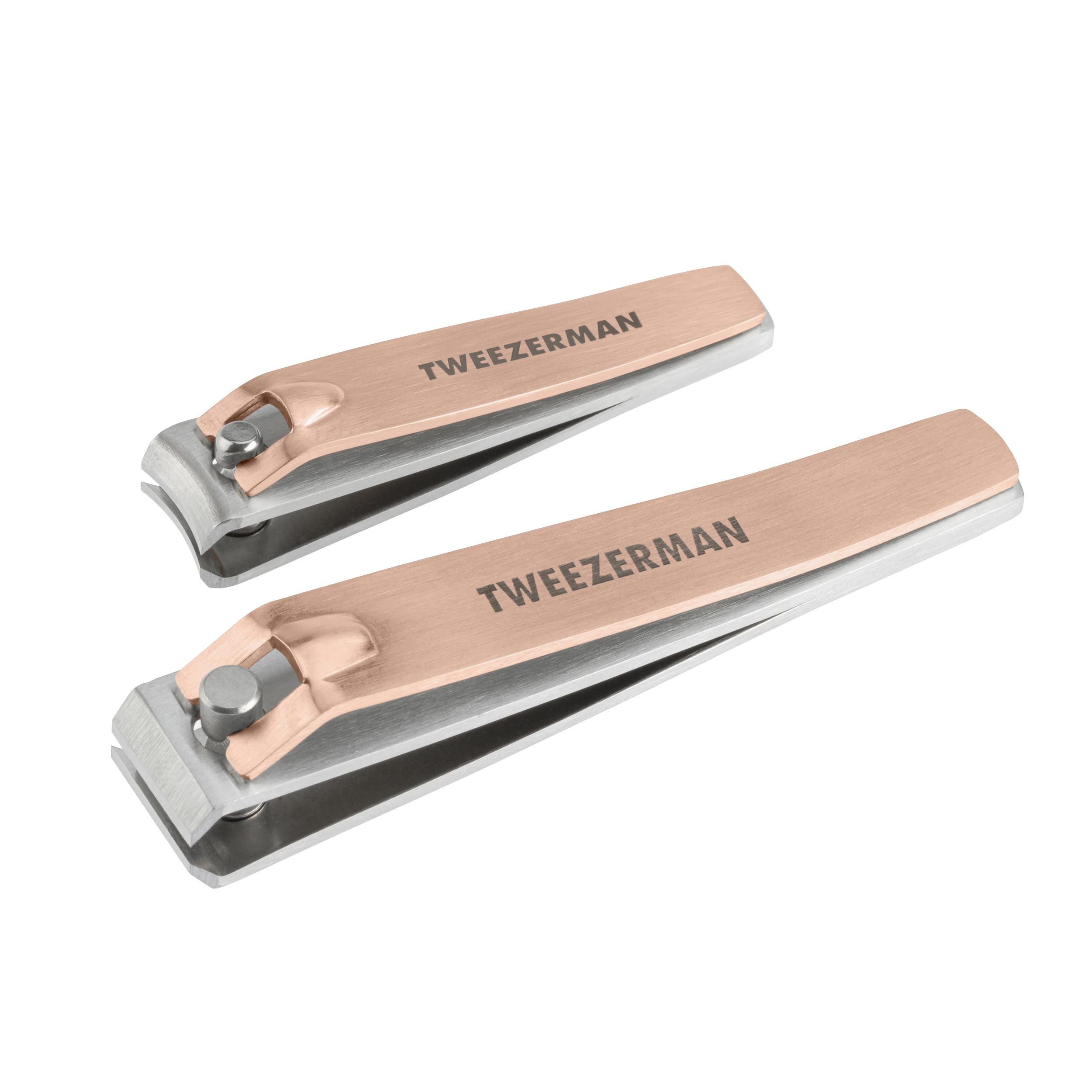 Tweezerman Rose Gold Combo Clipper Set for Fingernails and Toenails