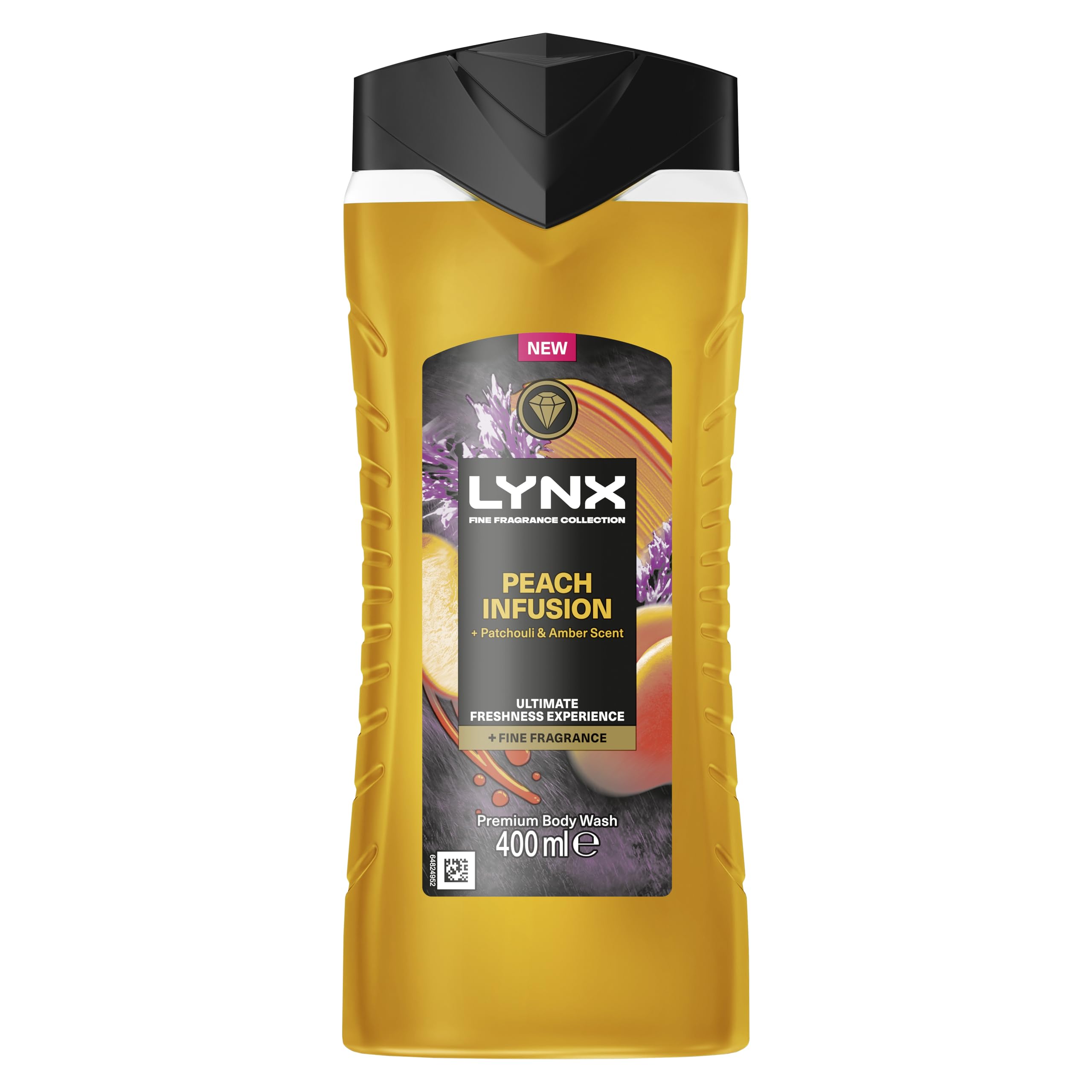 Lynx Fine Fragrance Collection Peach Infusion Premium Duschgel