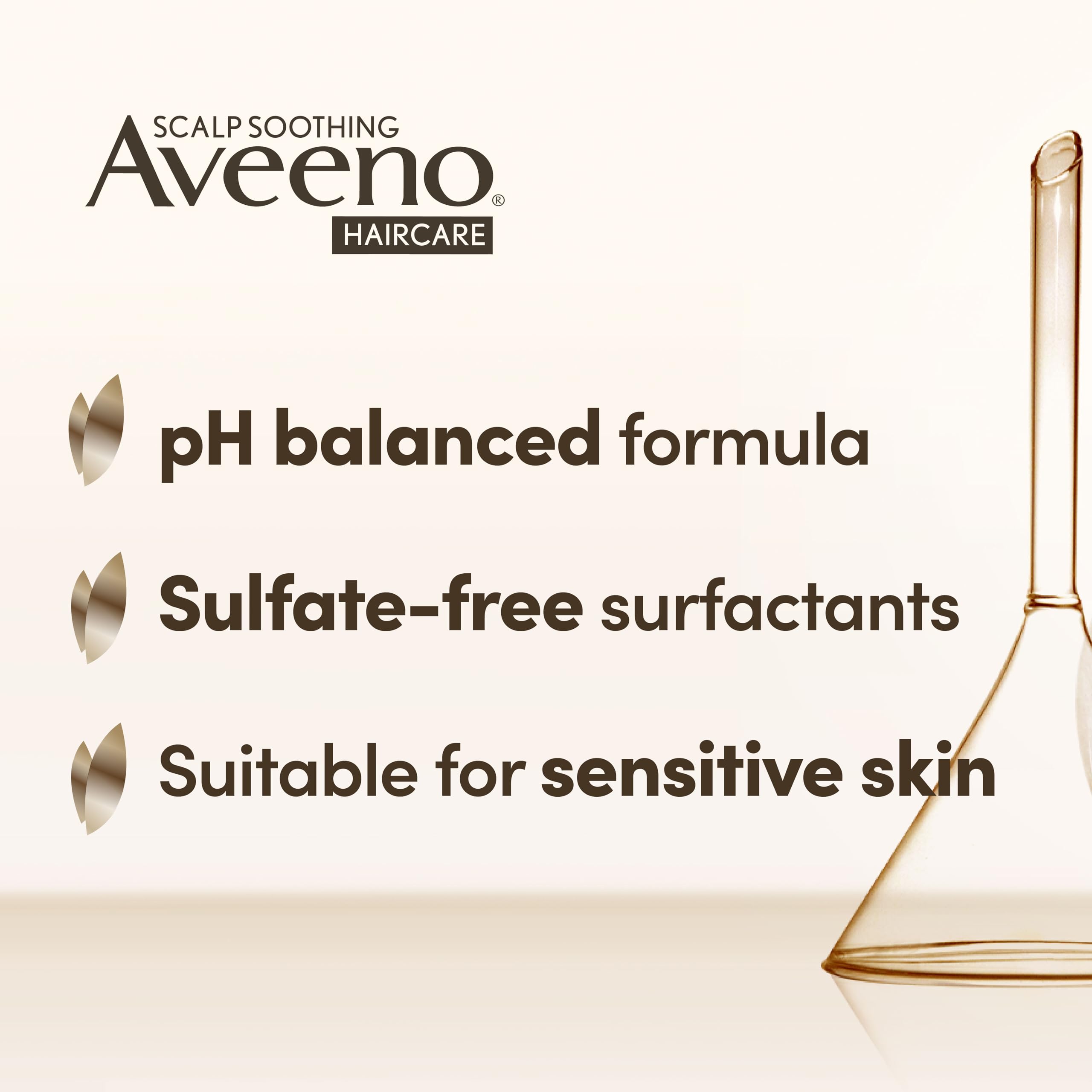 Aveeno Scalp Soothing Volumising Shampoo, Fresh Green Blend, 500ml 5