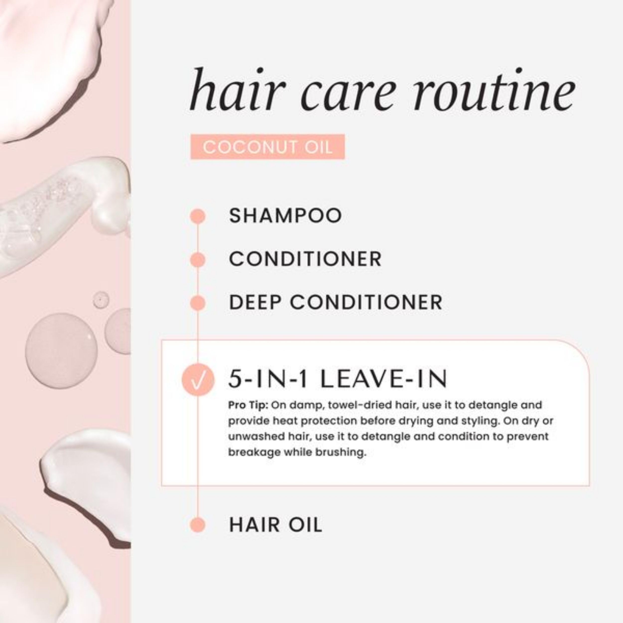 HASK Coconut Nourishing 5-in-1 Leave-In Conditioner for All Hair Types 8