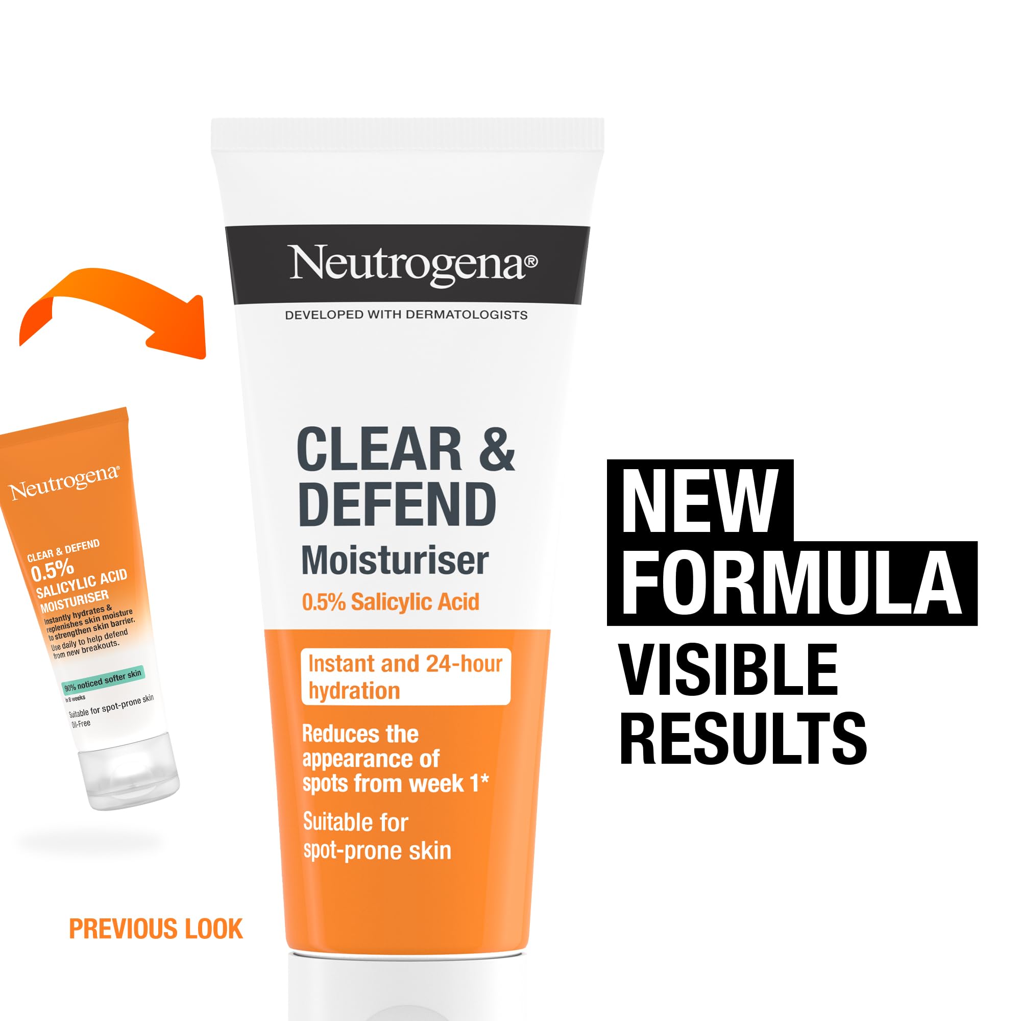 Neutrogena Clear and Defend Moisturiser for Spot-Prone Skin (50ml) 6