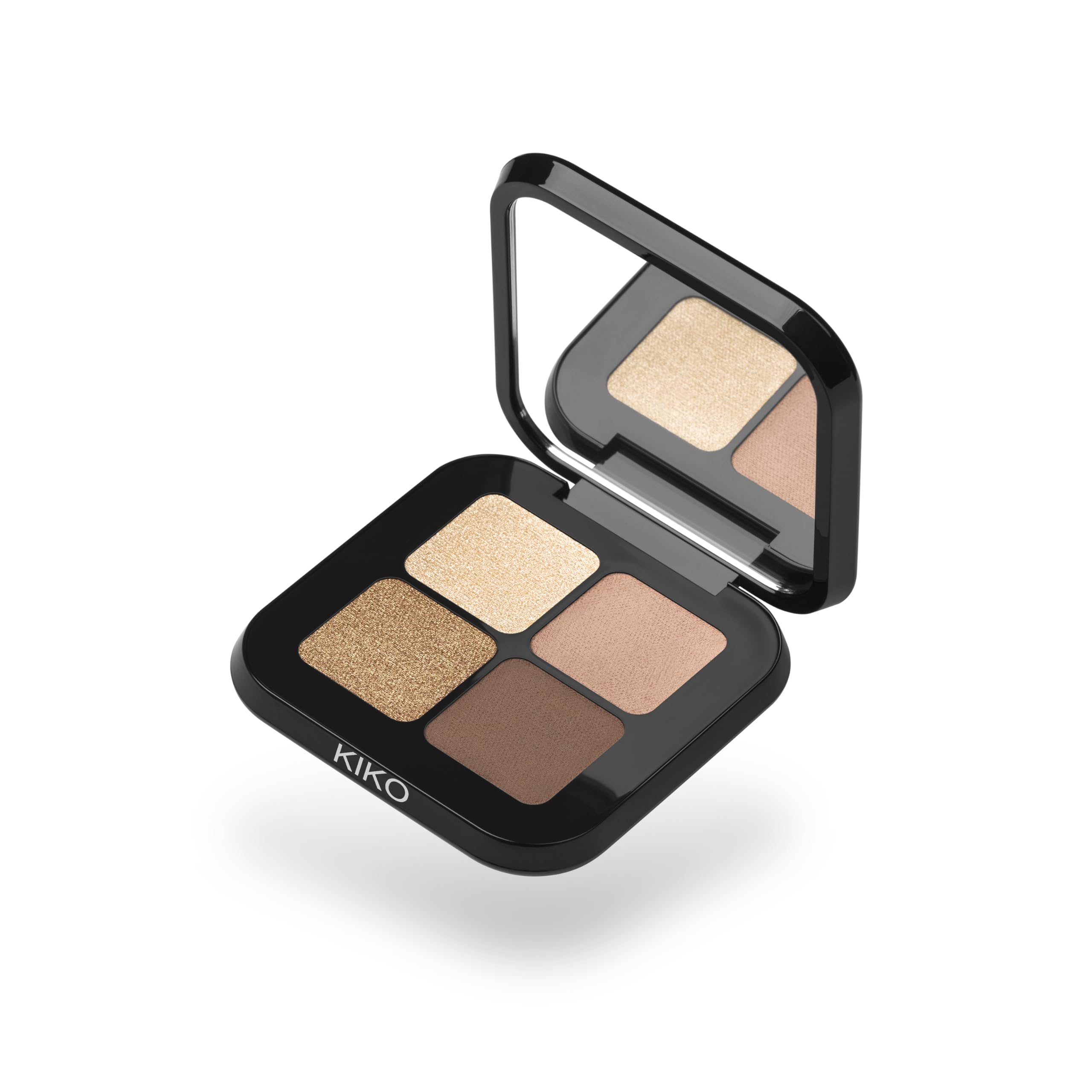 KIKO Milano Bright Quartet Eyeshadow Palette 01 with Four Baked Shades