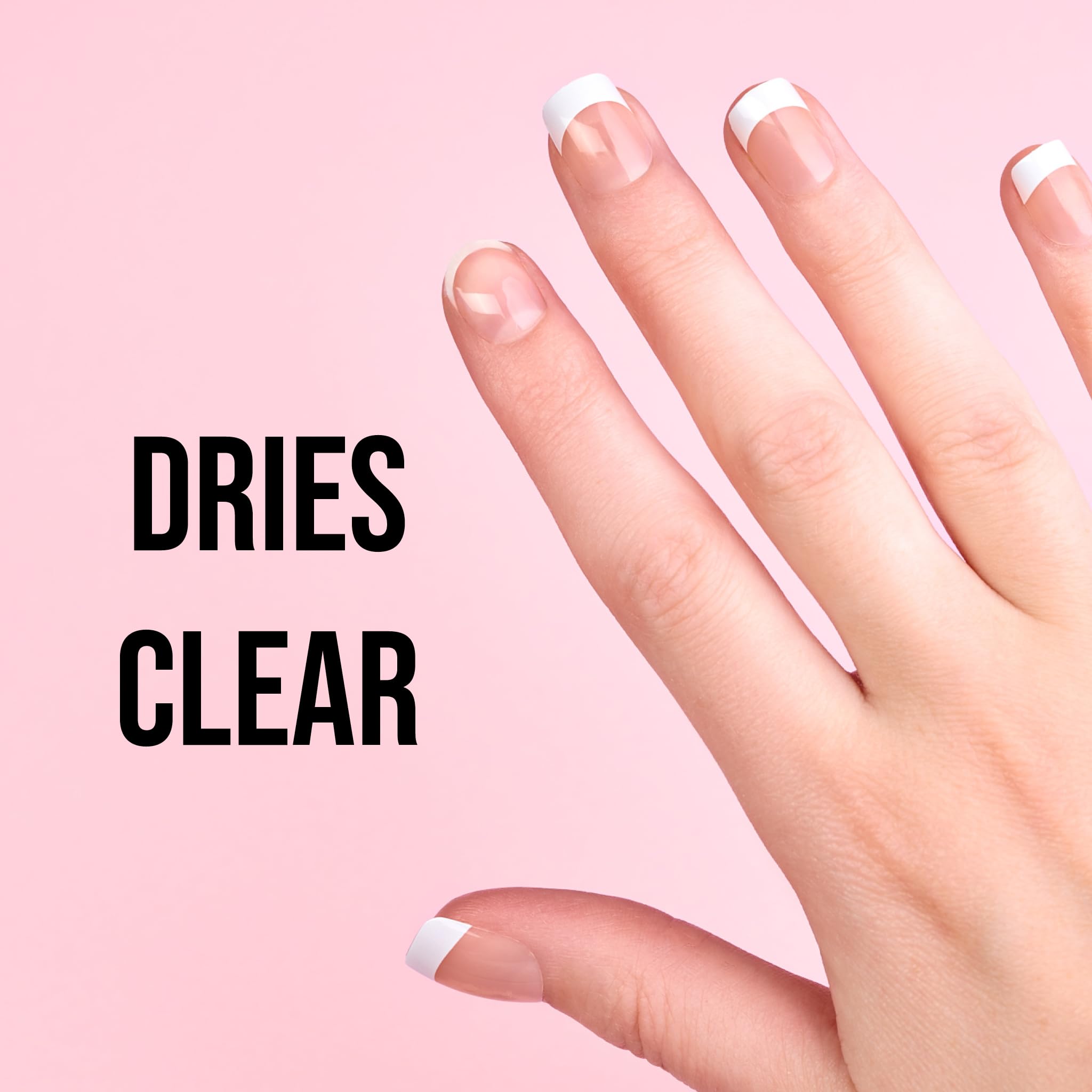 Invogue Brush On Nail Glue - Super Strong, Fast Drying Formula 10ml 5