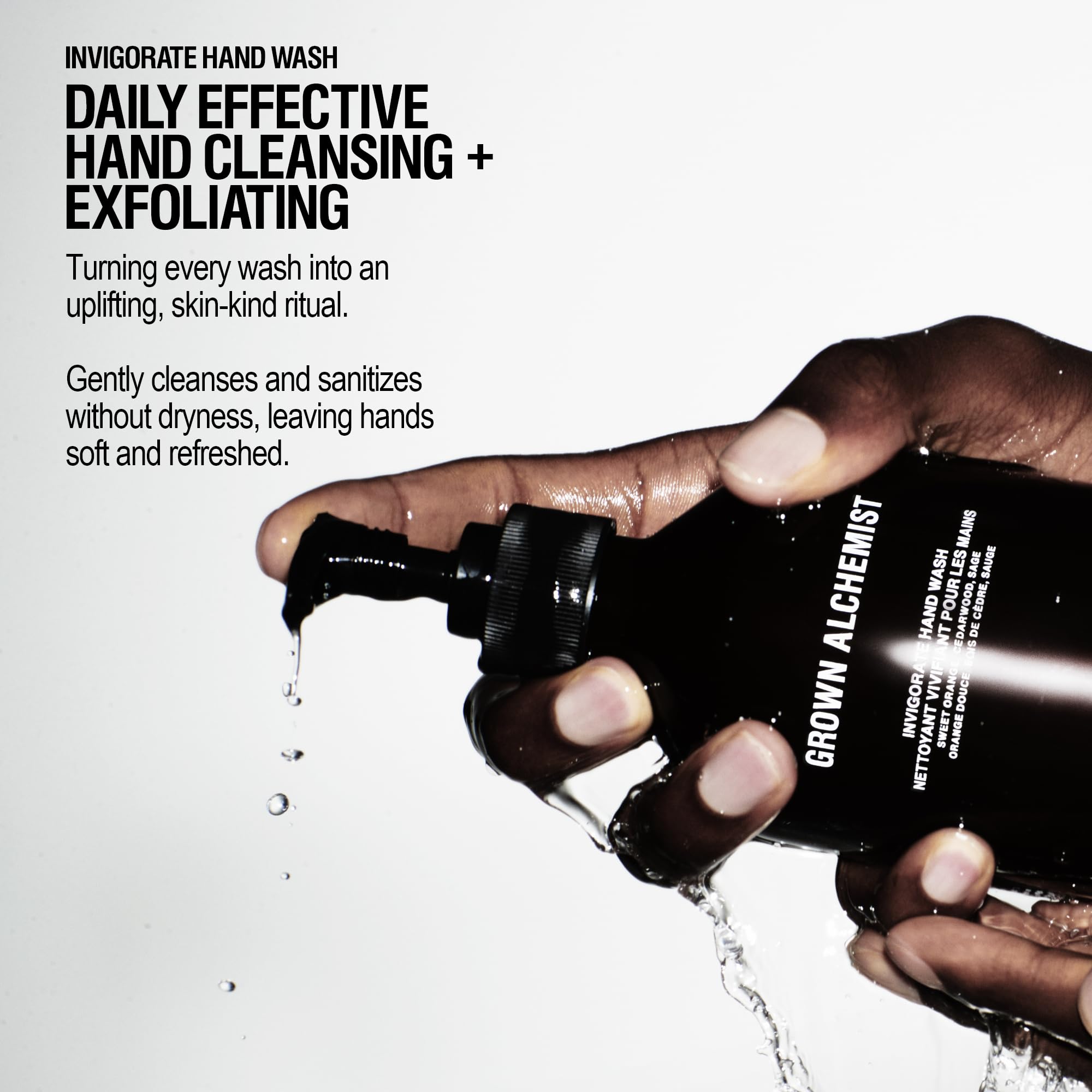 Grown Alchemist Invigorate Luxury Hand Wash - Orange, Cedarwood, Sage - 300 ml