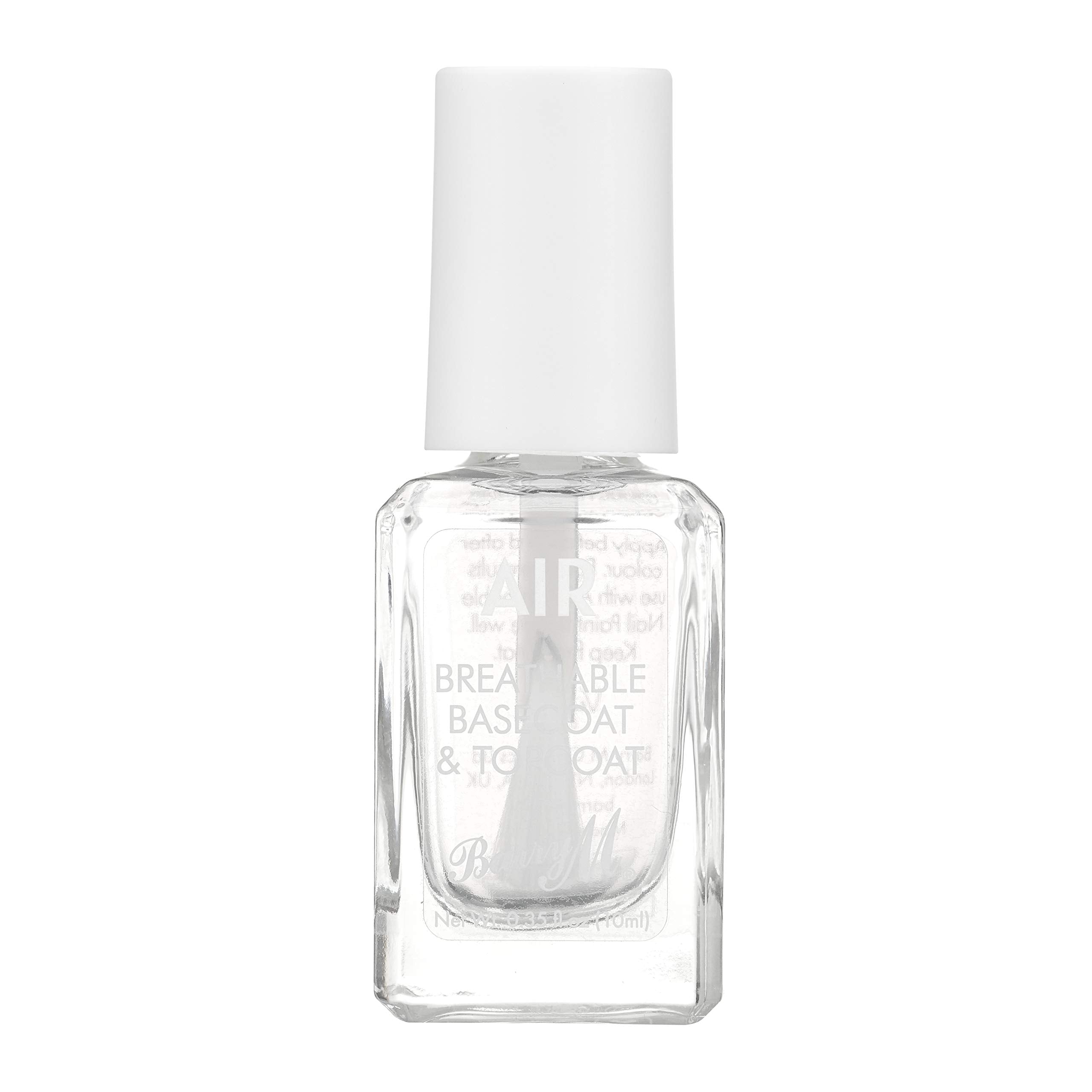 Barry M Cosmetics Air Breathable Nail Paint - Base Top Coat for Hydration and Shine