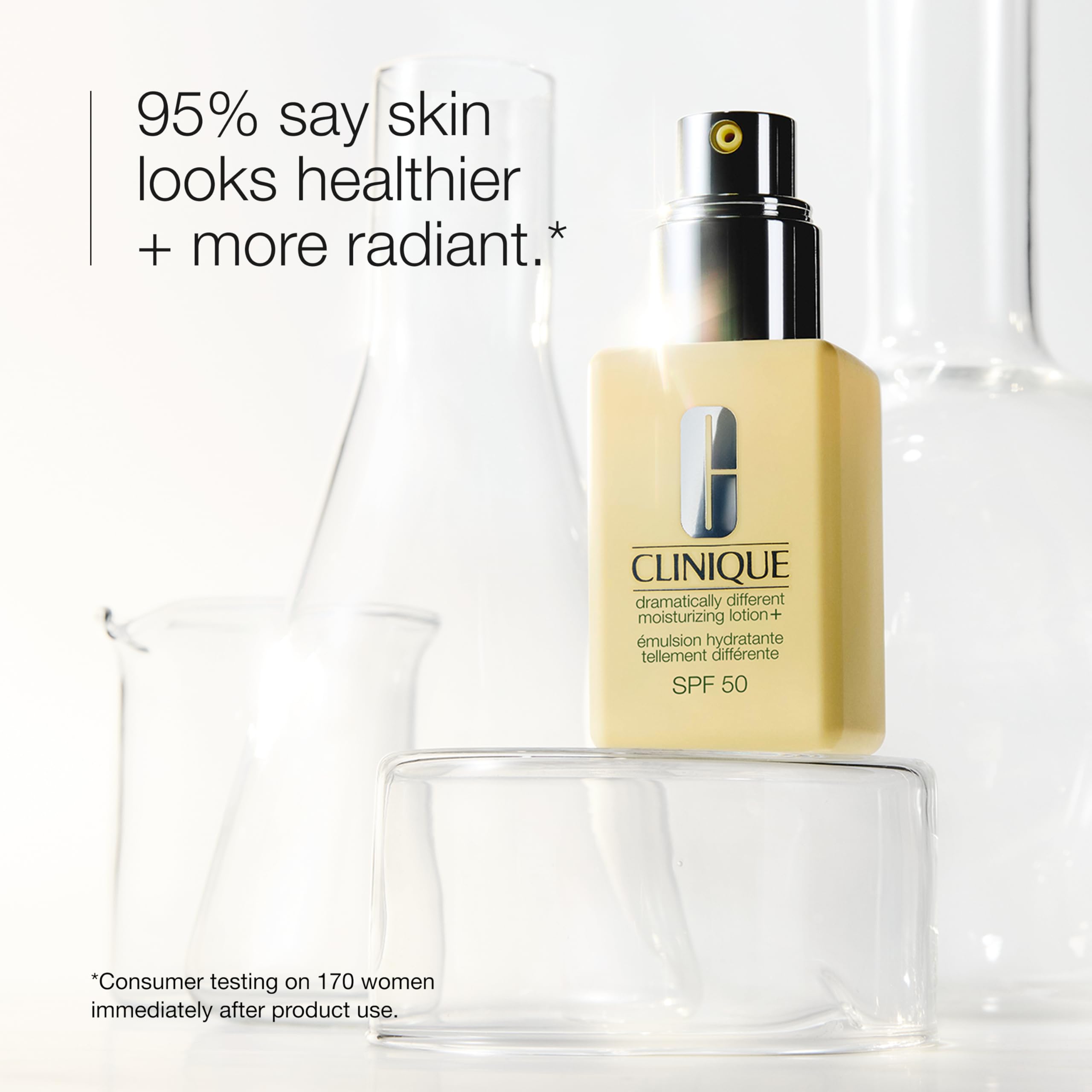 Clinique Dramatically Different Moisturizing Lotion + SPF 50 for Dry to Dry Skin 2