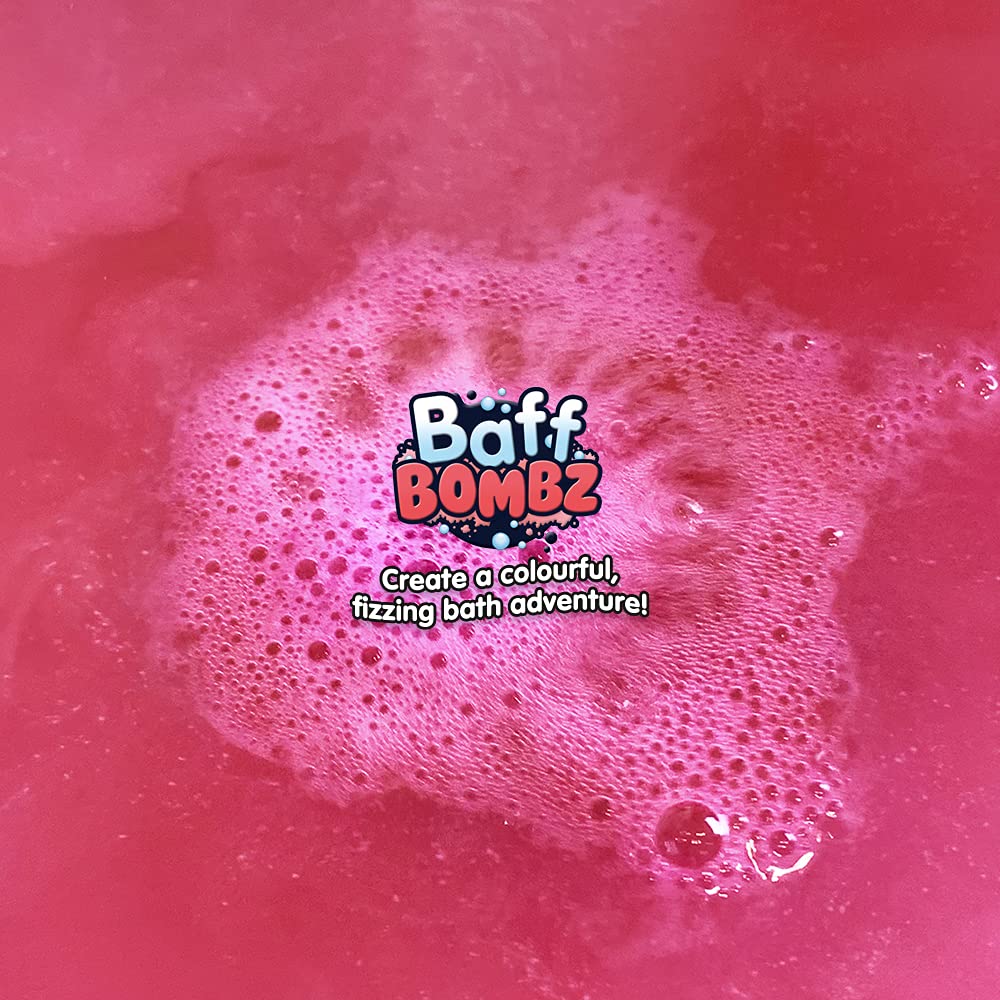 ZIMPLI Llama Baff Bombz Gift Card Set - Fun Bath Bombs for Kids, Party Fillers & Stocking Stuffers