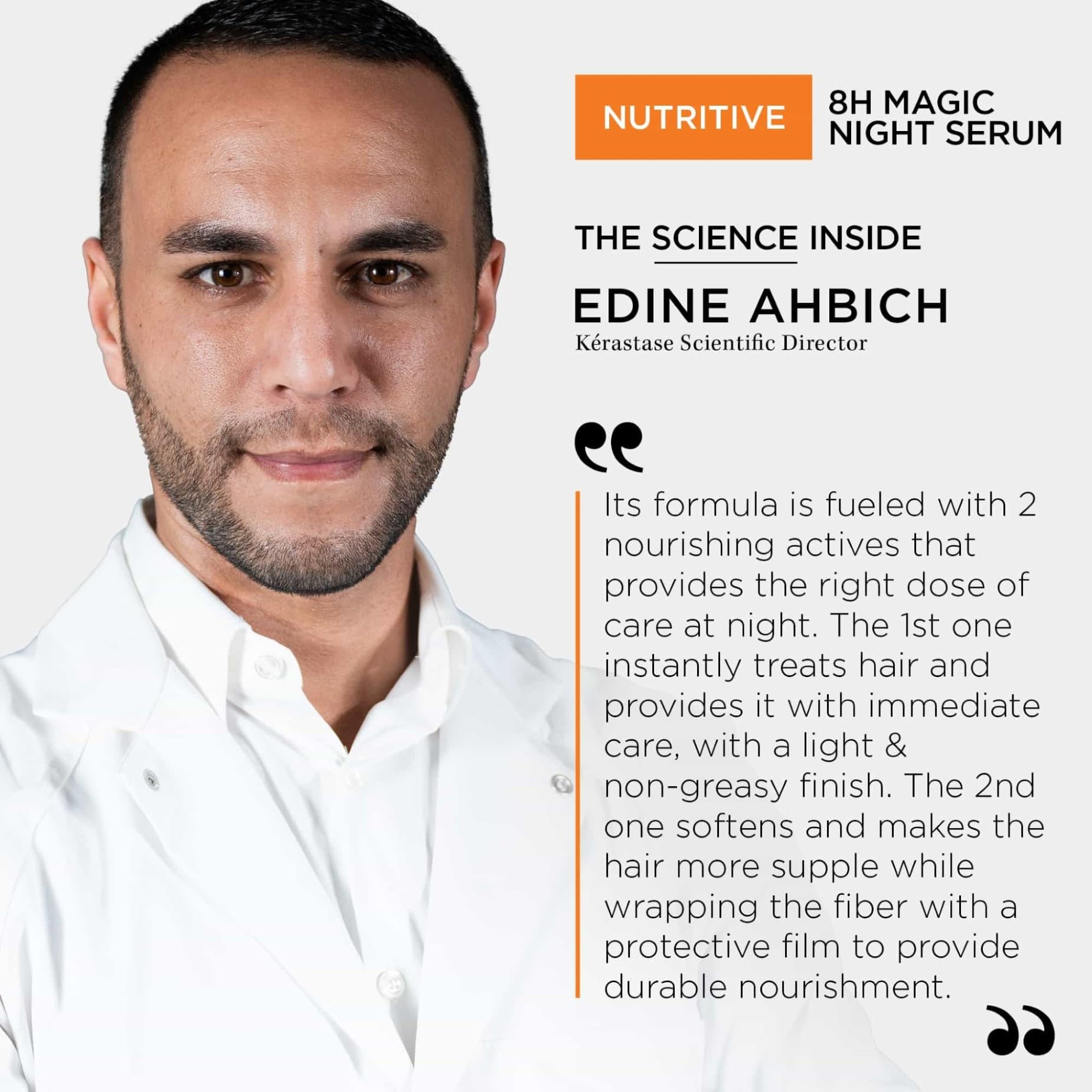 Kérastase Nutritive 8H Magic Night Hair Serum - Overnight Nourishing Treatment 8