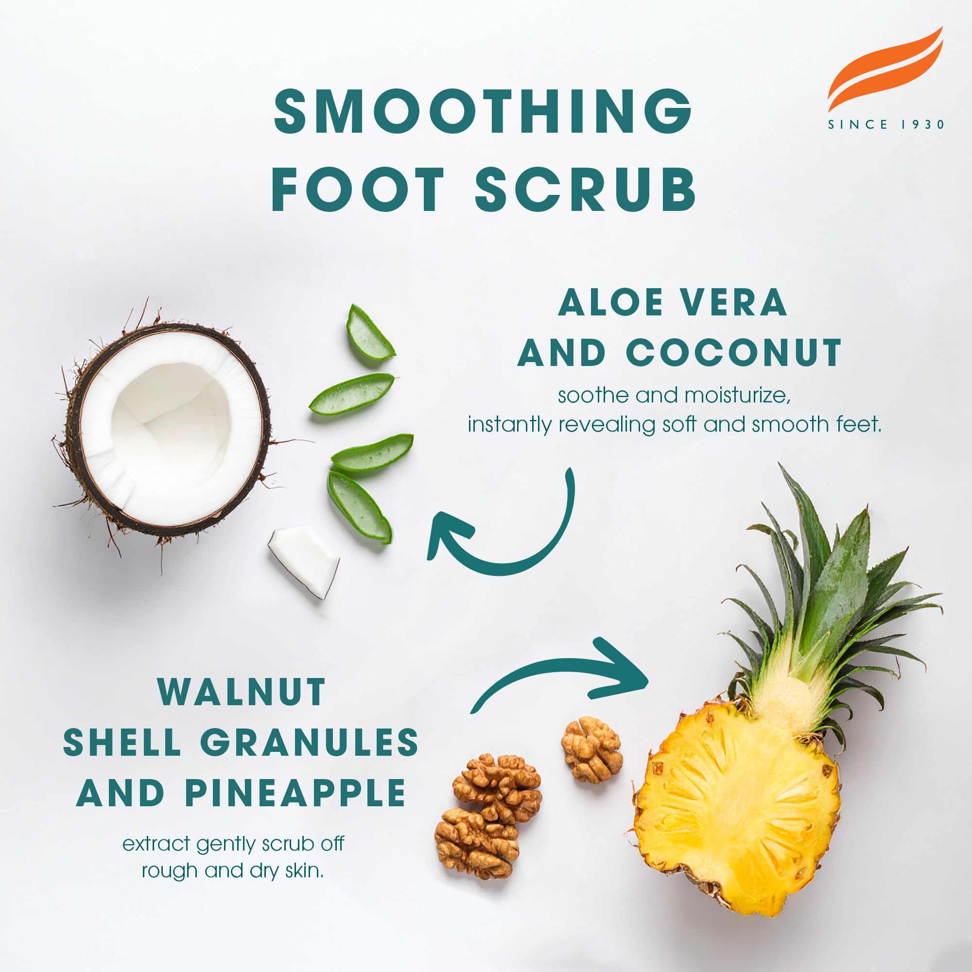 Himalaya Herbals Smoothing Foot Scrub with Walnut, Coconut, and Pineapple for Soft Feet 5