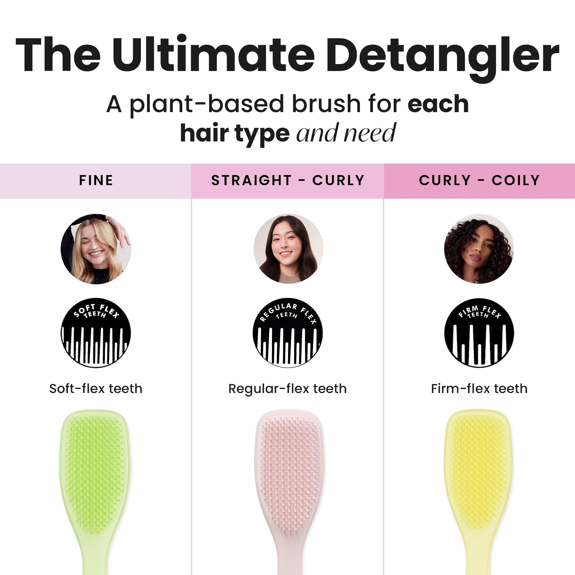 Tangle Teezer Plant Based Ultimate Detangler Brush for Coloured & Fine Hair 8