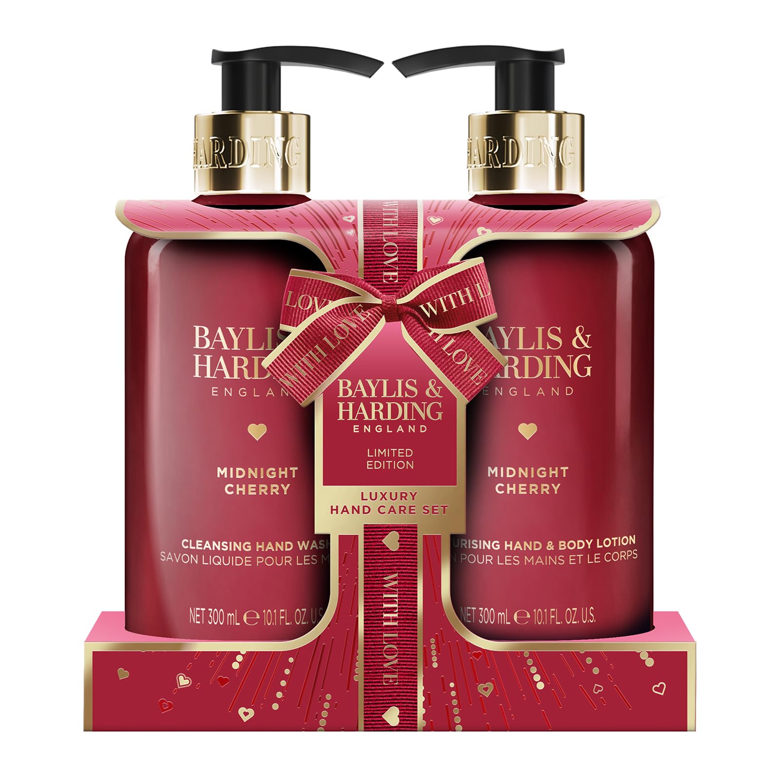 Baylis & Harding Midnight Cherry Luxury Hand Care Gift Set - Vegan Friendly 1