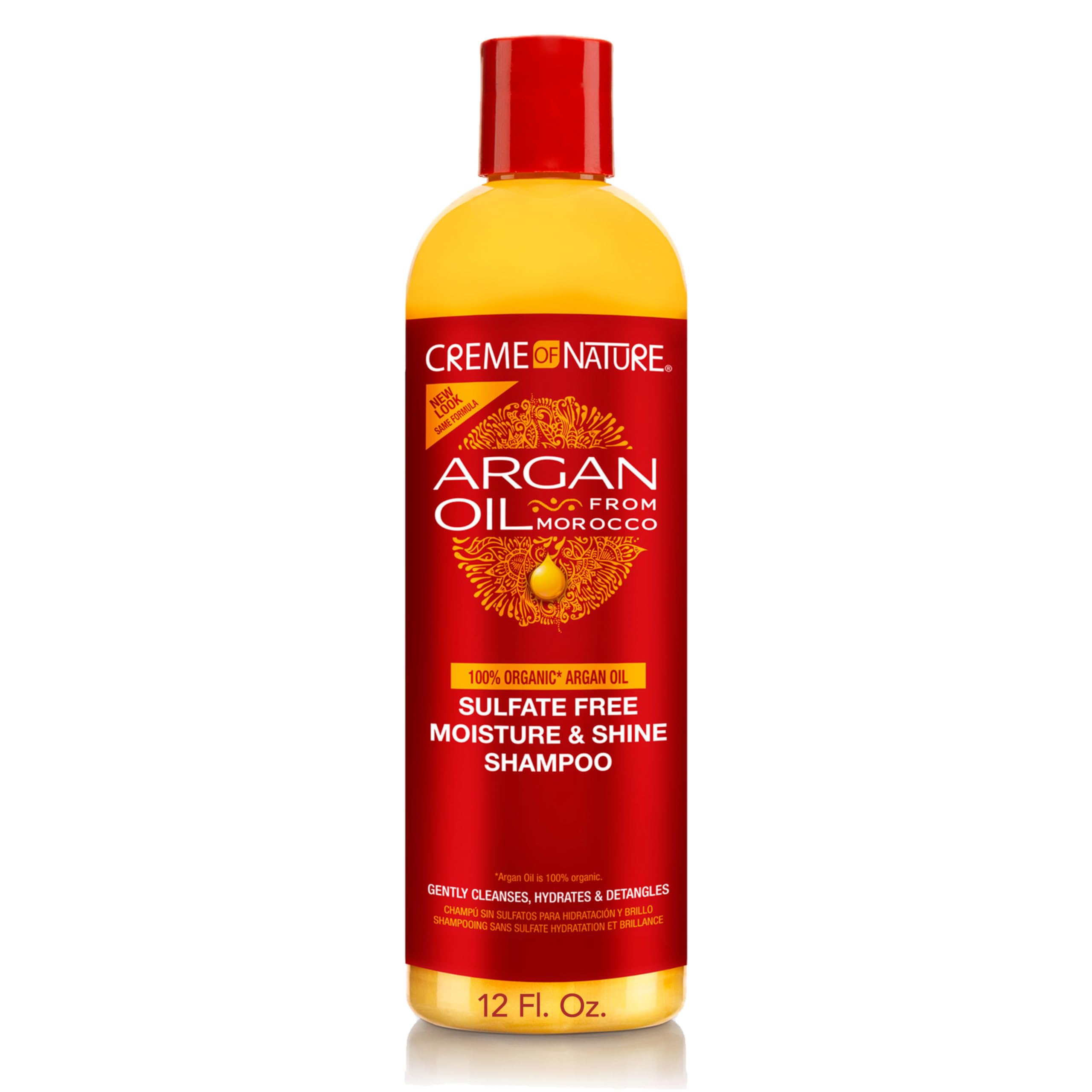 Creme of Nature Argan Oil Moisture & Shine Sulfate-Free Shampoo, 354 ml