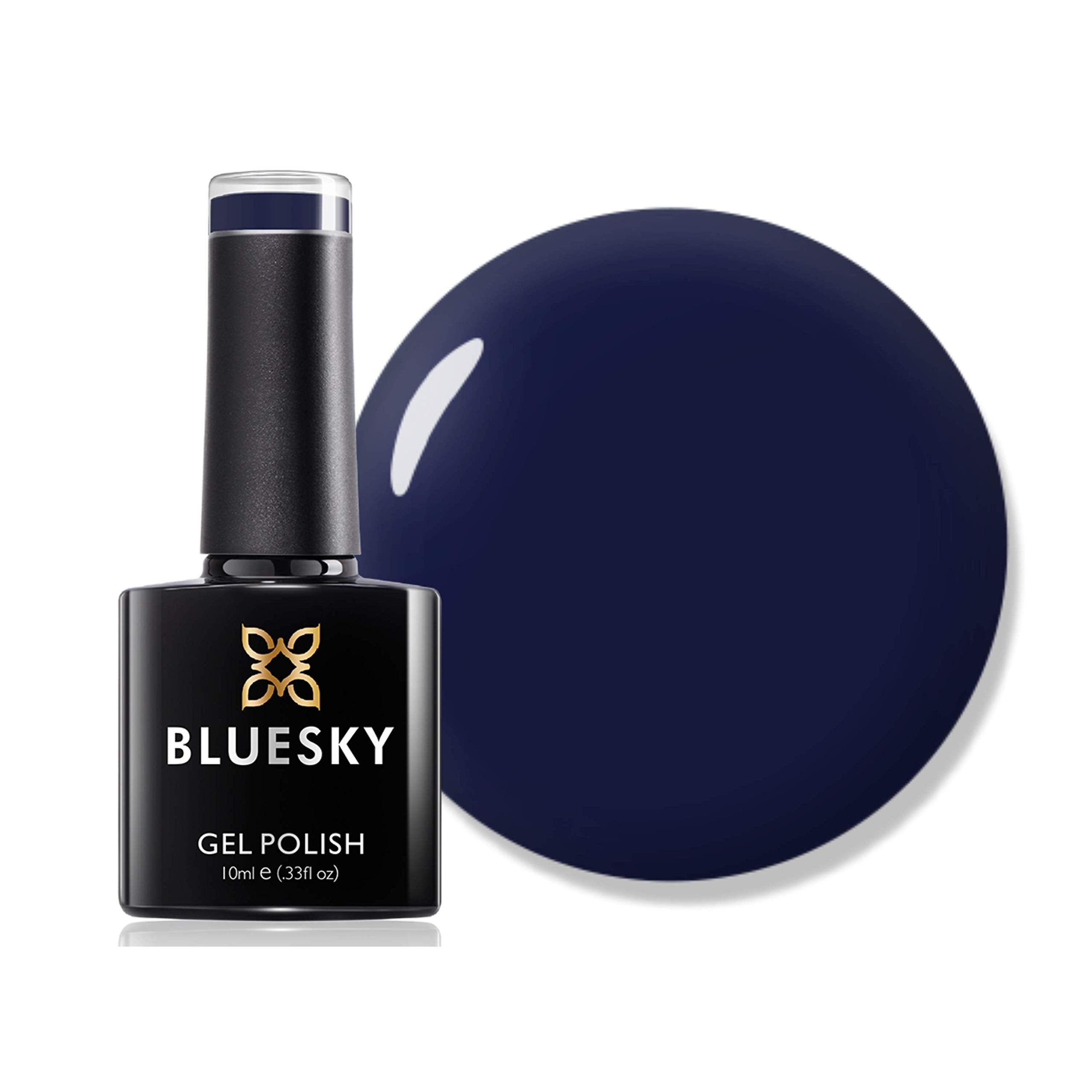BLUESKY Gel Nail Polish - Dark Blue - Autumn/Winter 2020 Collection