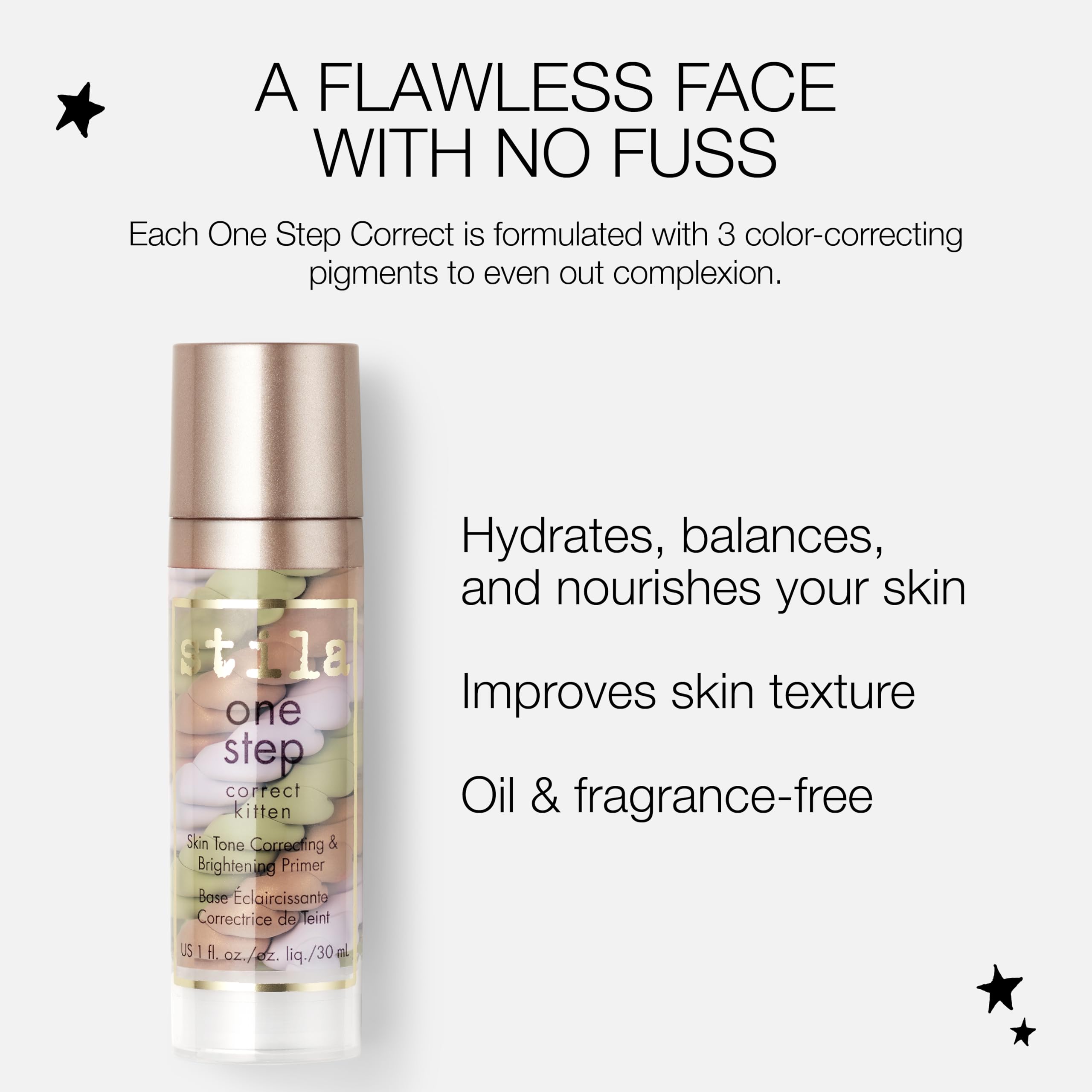 Stila One Step Correct Skin Tone Correcting & Brightening Primer Serum 5