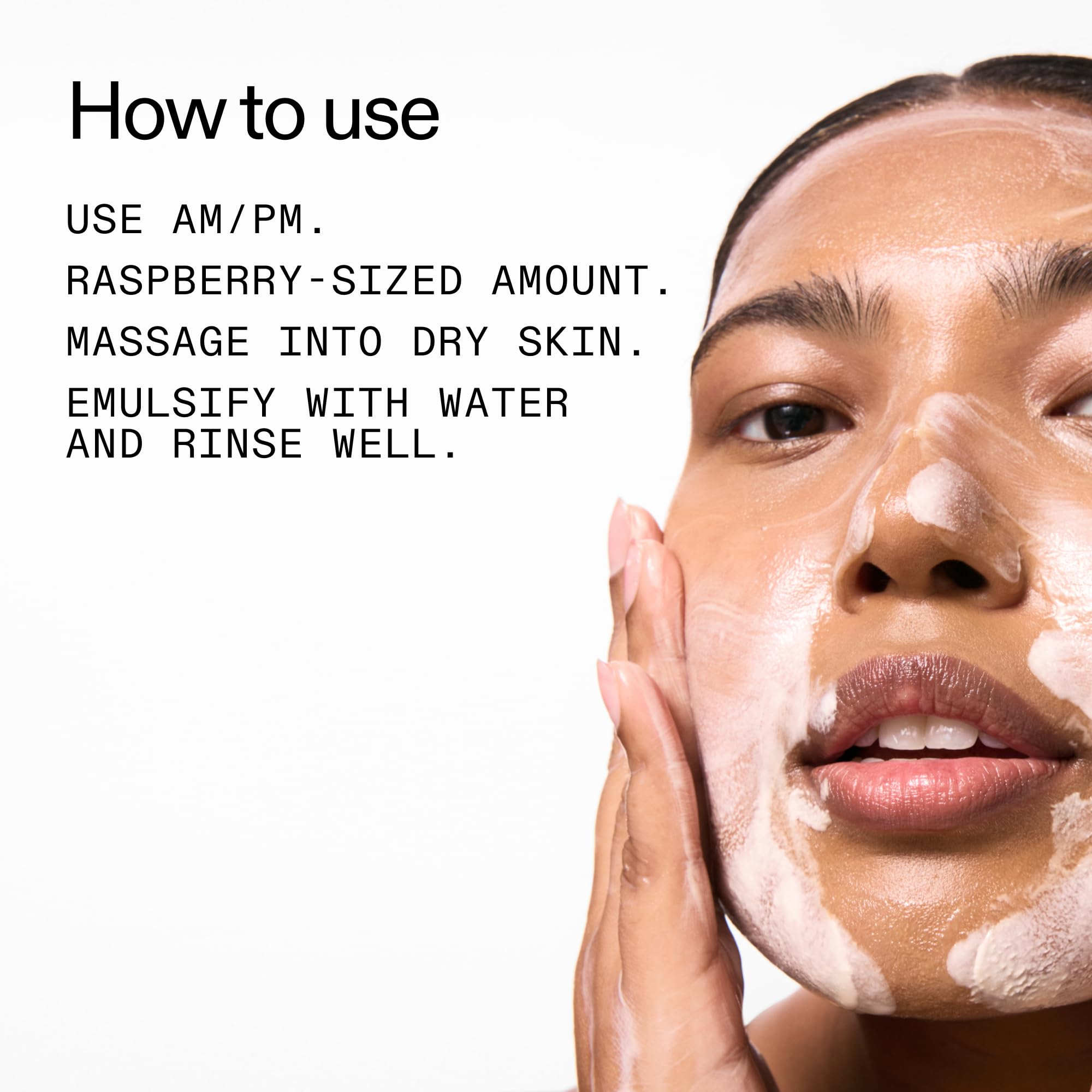 The INKEY List Mini Oat Cleansing Balm 50ml for Makeup & SPF Removal 5