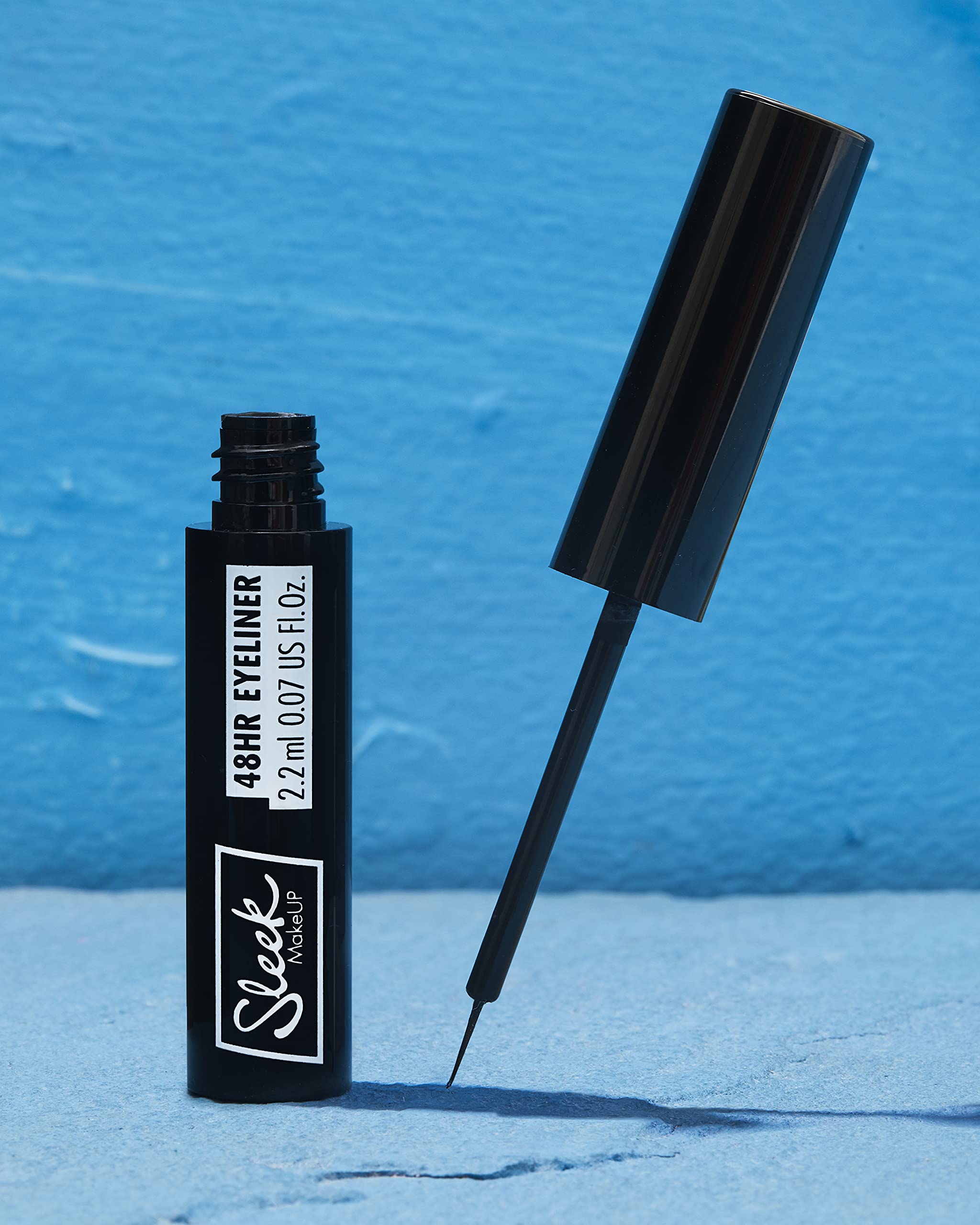 Sleek MakeUP 48HR Liquid Eyeliner - Intense Matte Black, Waterproof & Smudgeproof 4