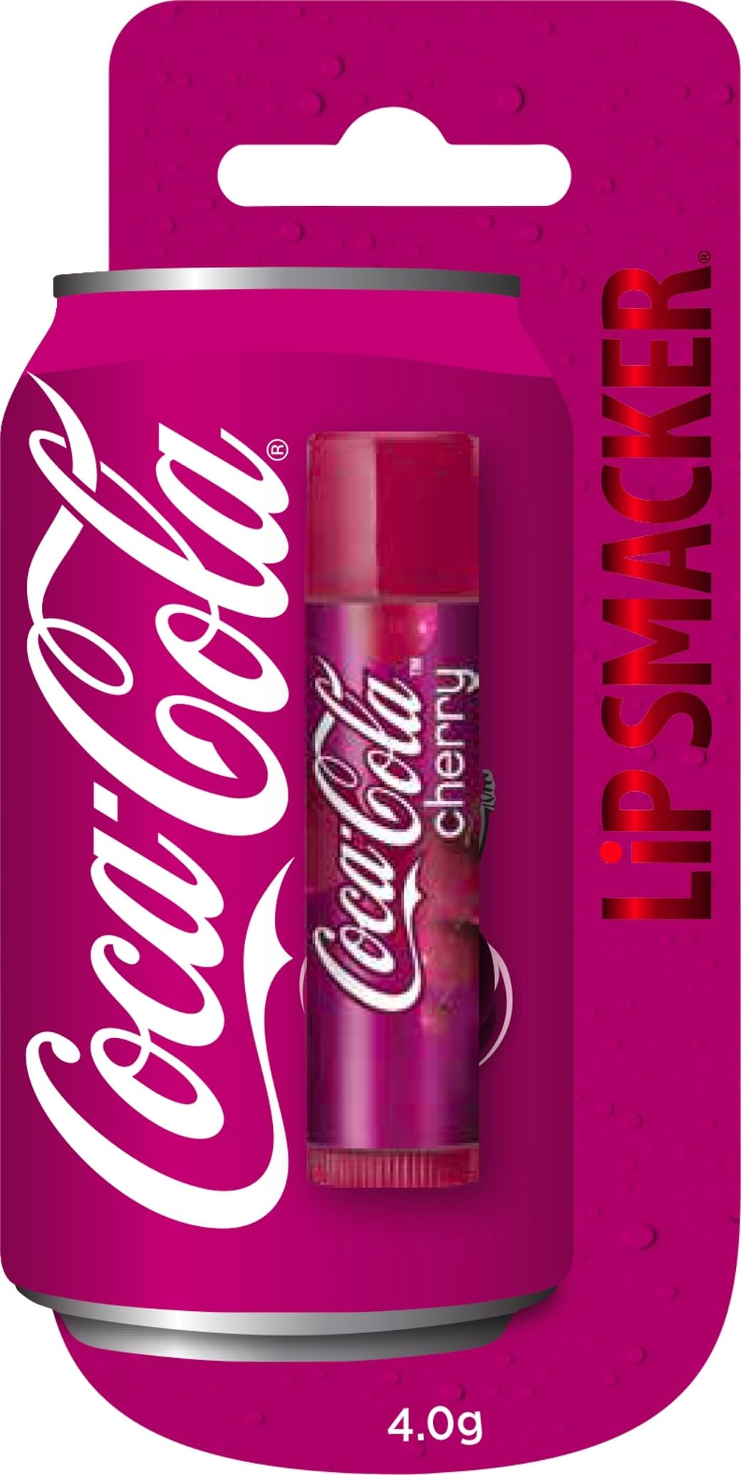 Lip Smacker Coca Cola Cherry Coke Flavoured Lip Balm for Moisturizing and Refreshment