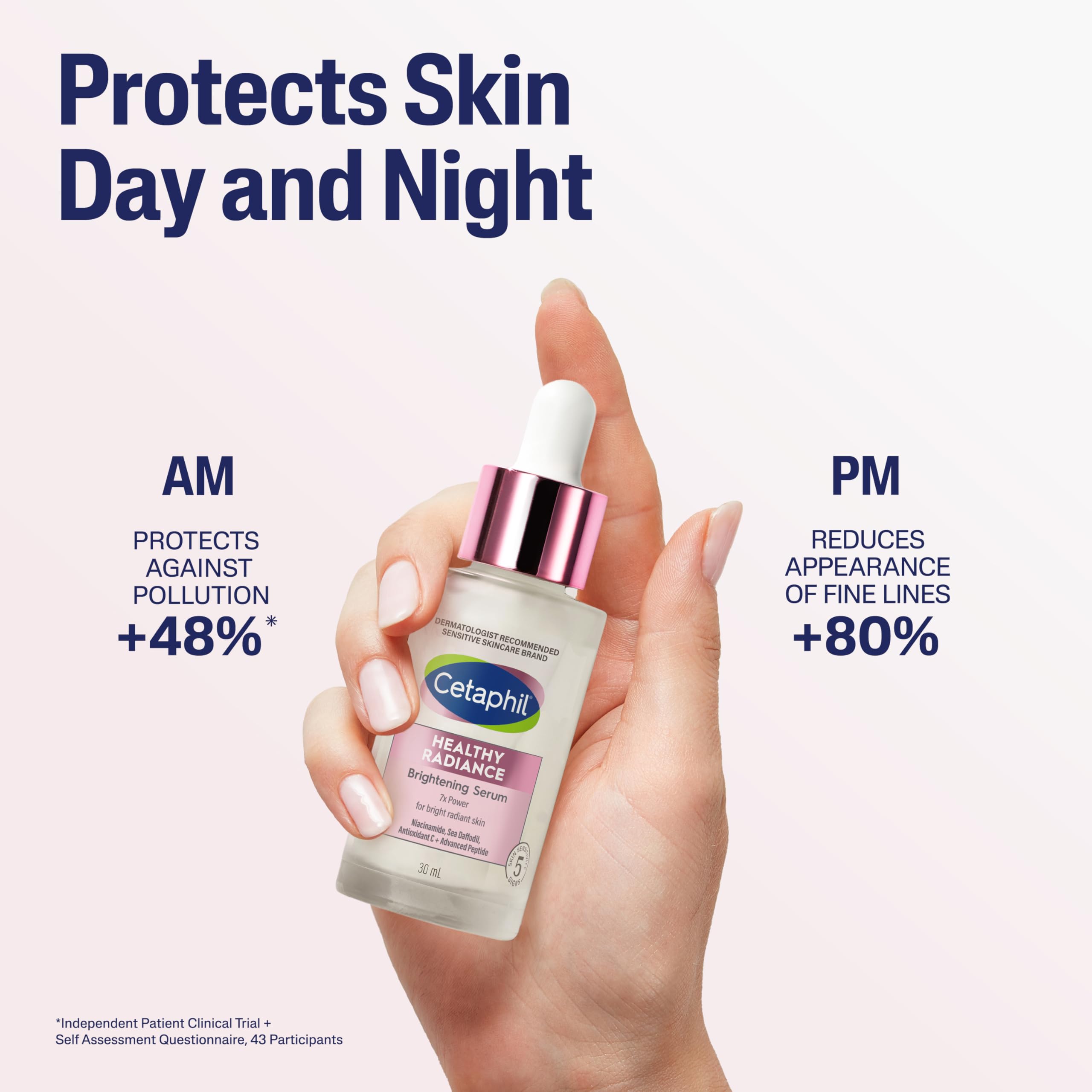 Cetaphil Healthy Radiance Brightening Serum with Niacinamide for Dark Spots 7