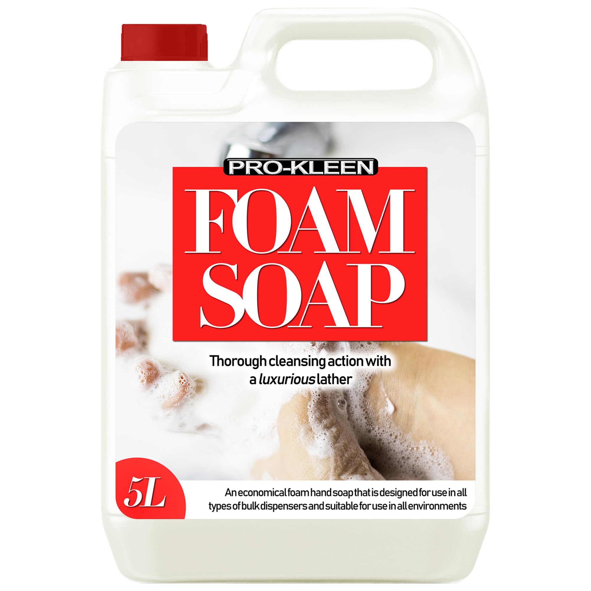 Pro-Kleen 5L Citrus Hand Foam Soap Refill - Kind to Skin & Economical