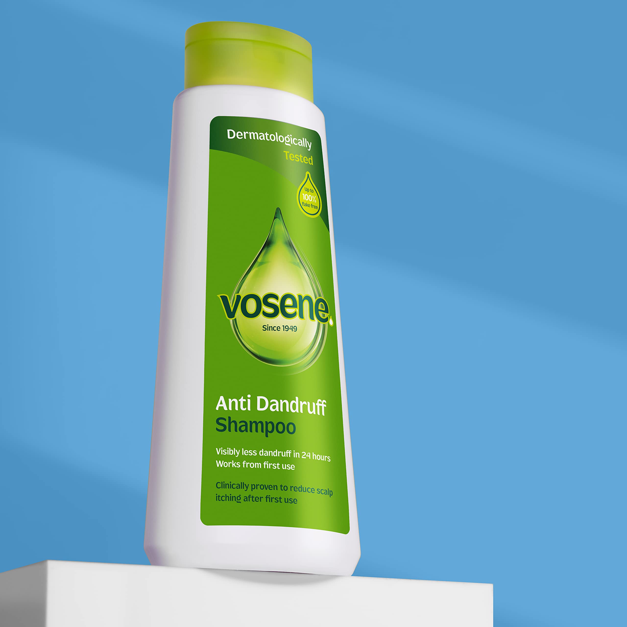 Vosene Anti-Dandruff Shampoo 500ml - Reduces Itch and Dandruff for Soft Hair