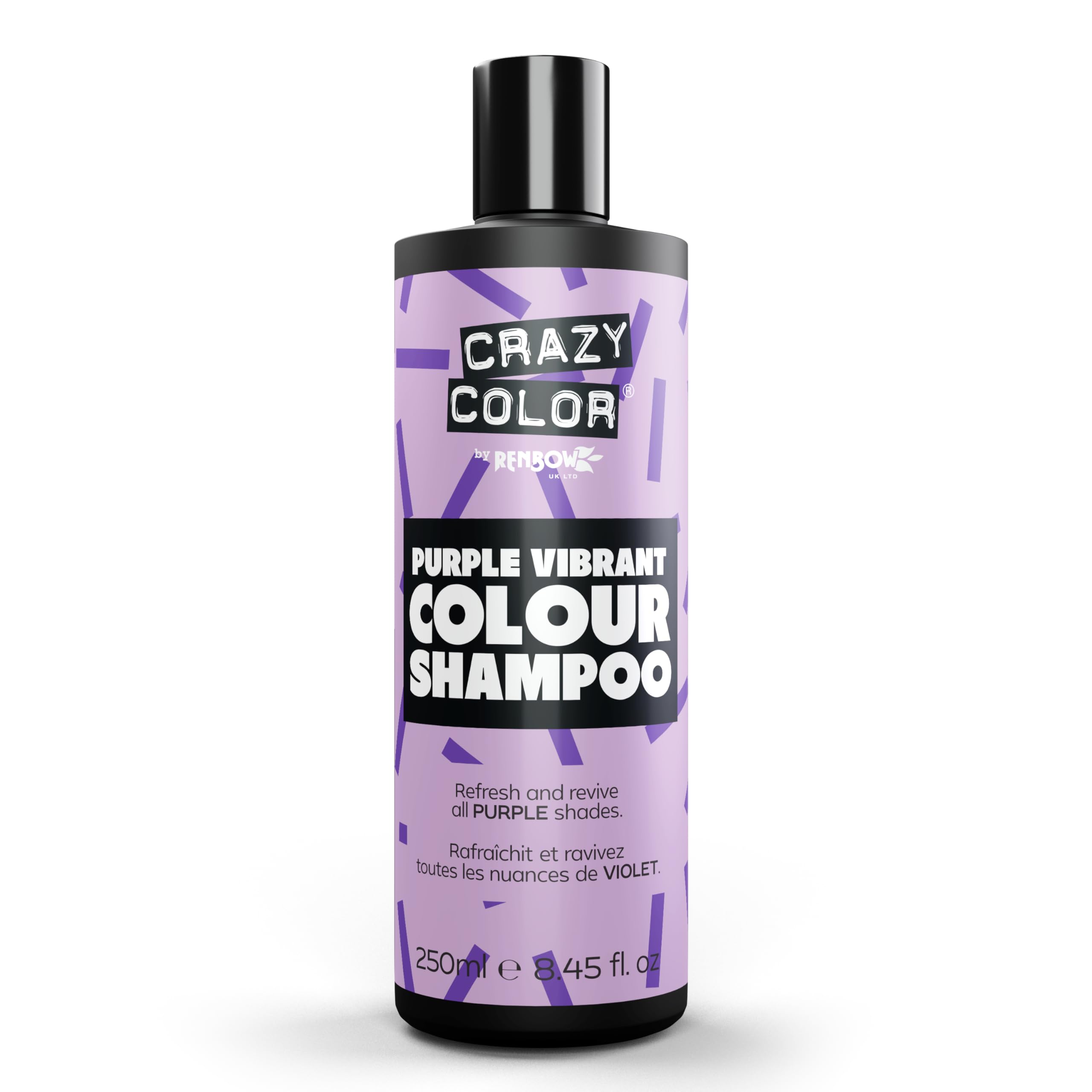 Crazy Color Purple Shampoo for Color Maintenance | Vegan & Sulphate-Free, 250ml