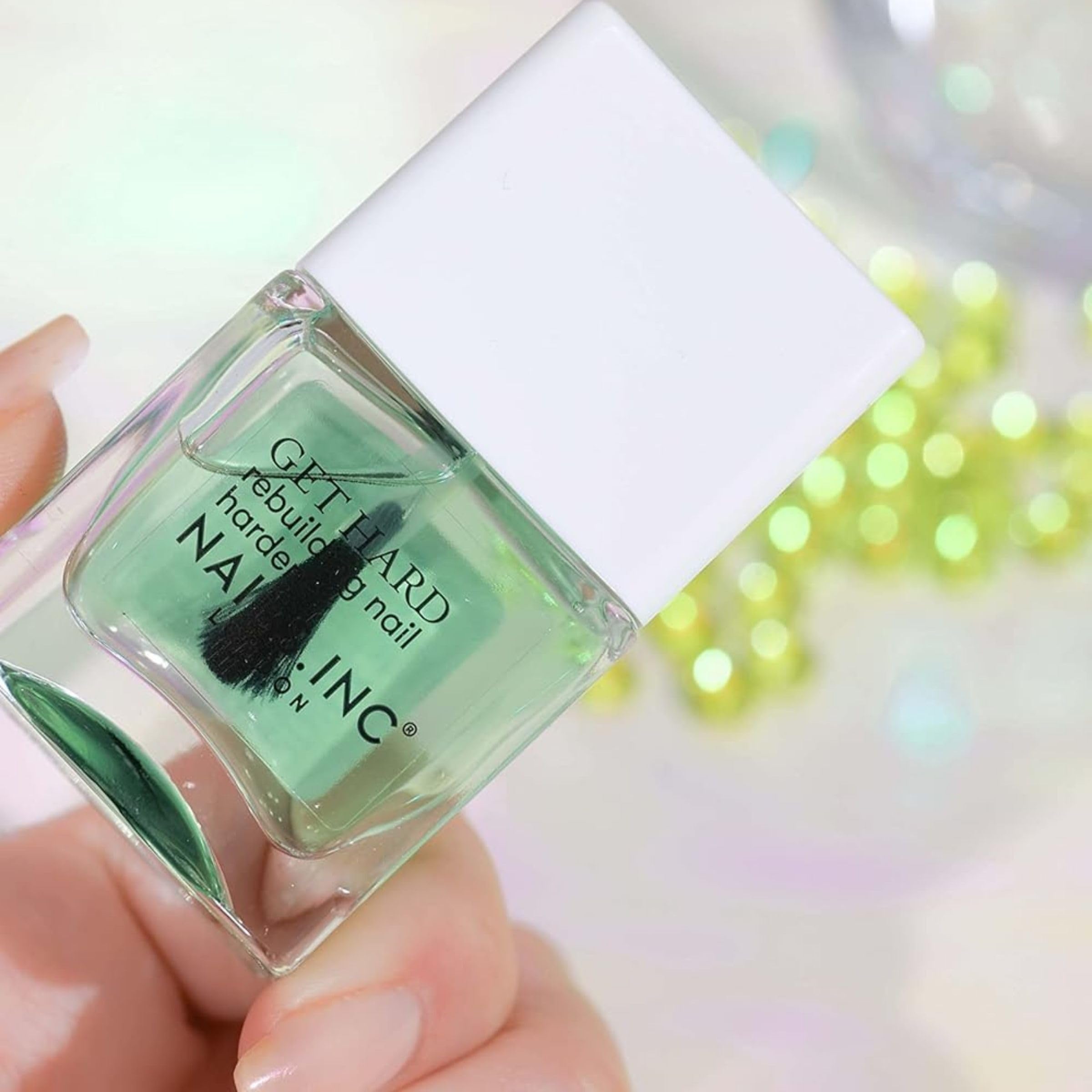 Nails.Inc Get Hard Base Coat: Retinol Infused Hardening Base Coat for Smooth, Chip-Resistant Nails (14ml) 4