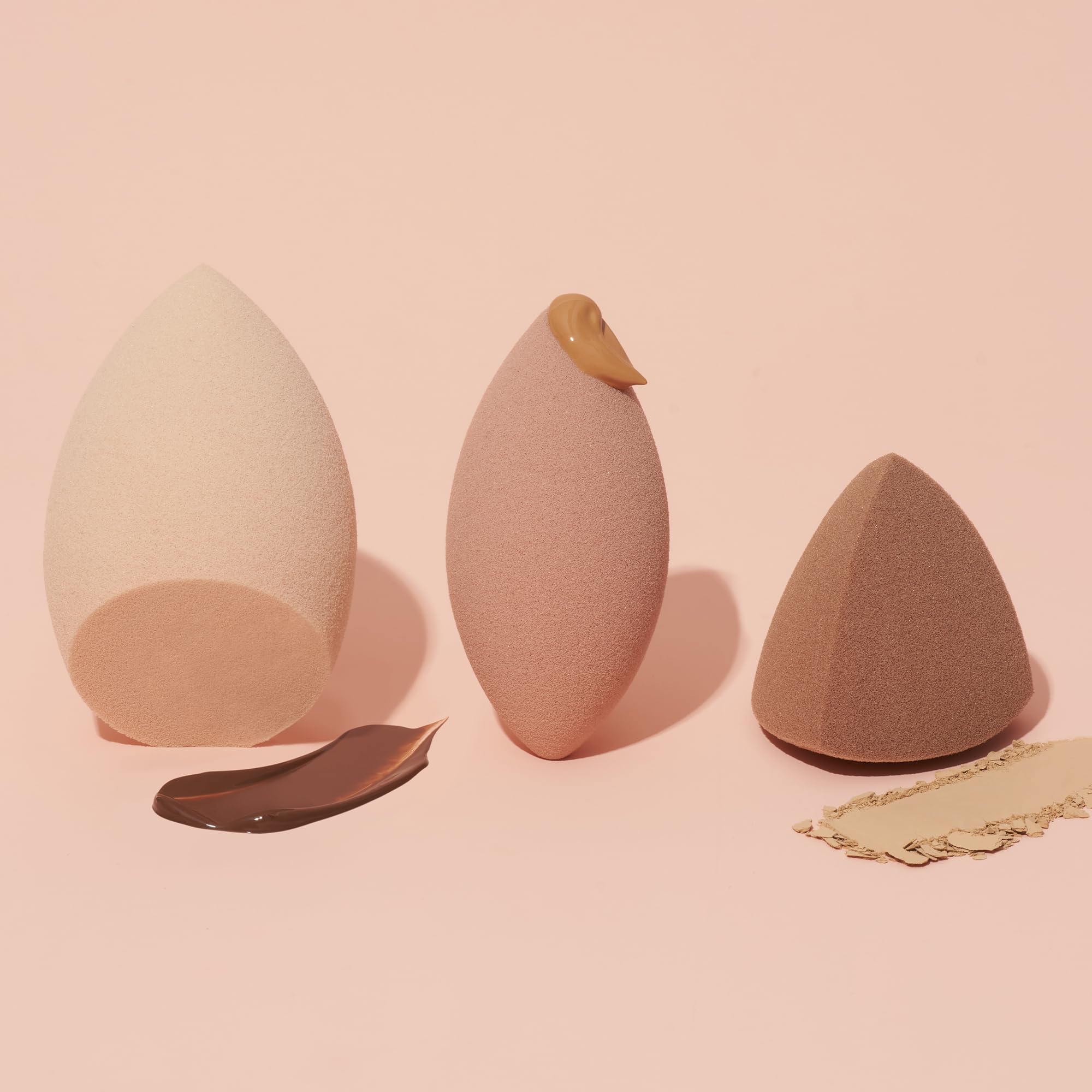 e.l.f. Total Sponge Set: 3 Multi-use Makeup Sponges for Flawless Blending 6