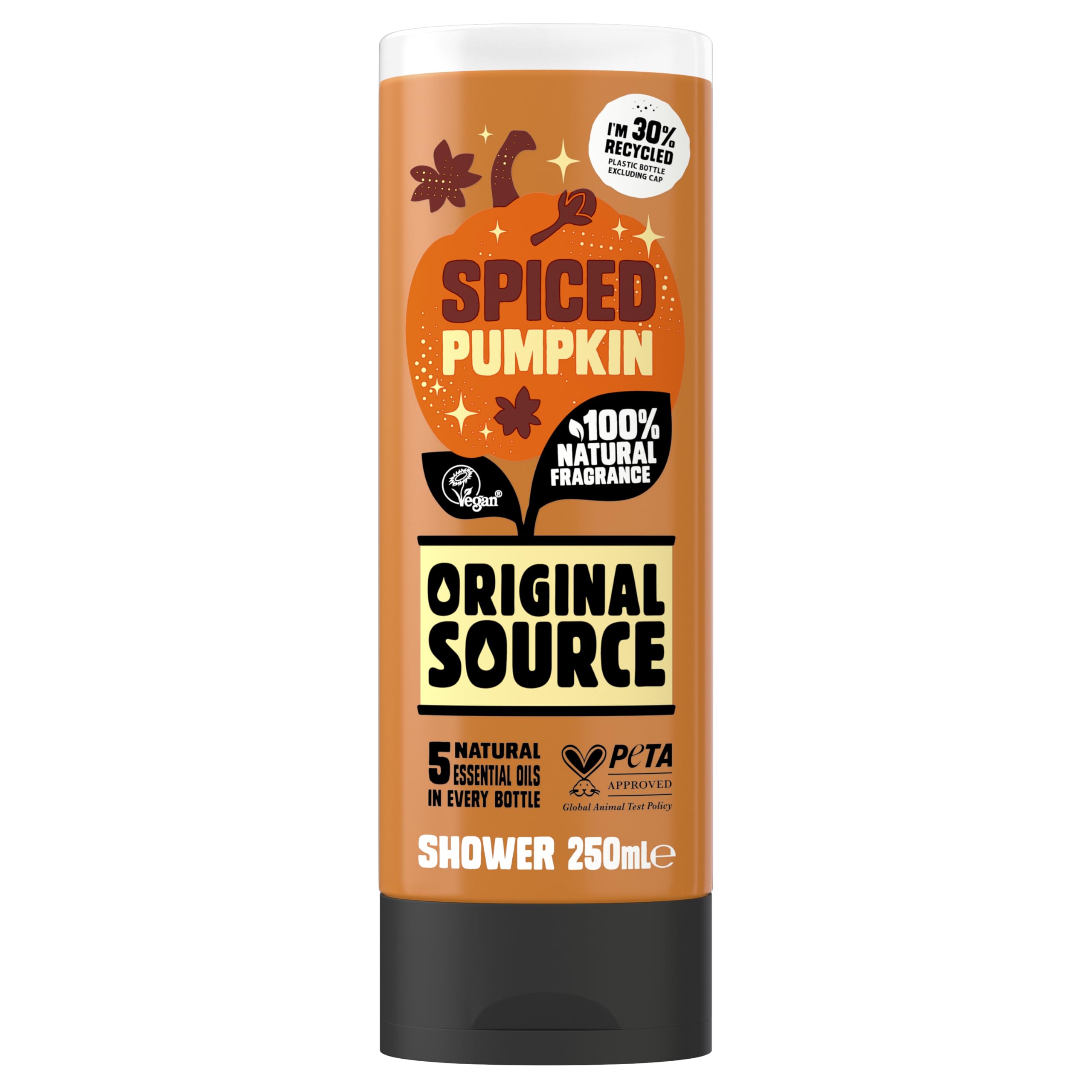 Original Source Spiced Pumpkin Duschgel Multipack (6 x 250 ml) – Vegan &amp; Parabenfrei 5