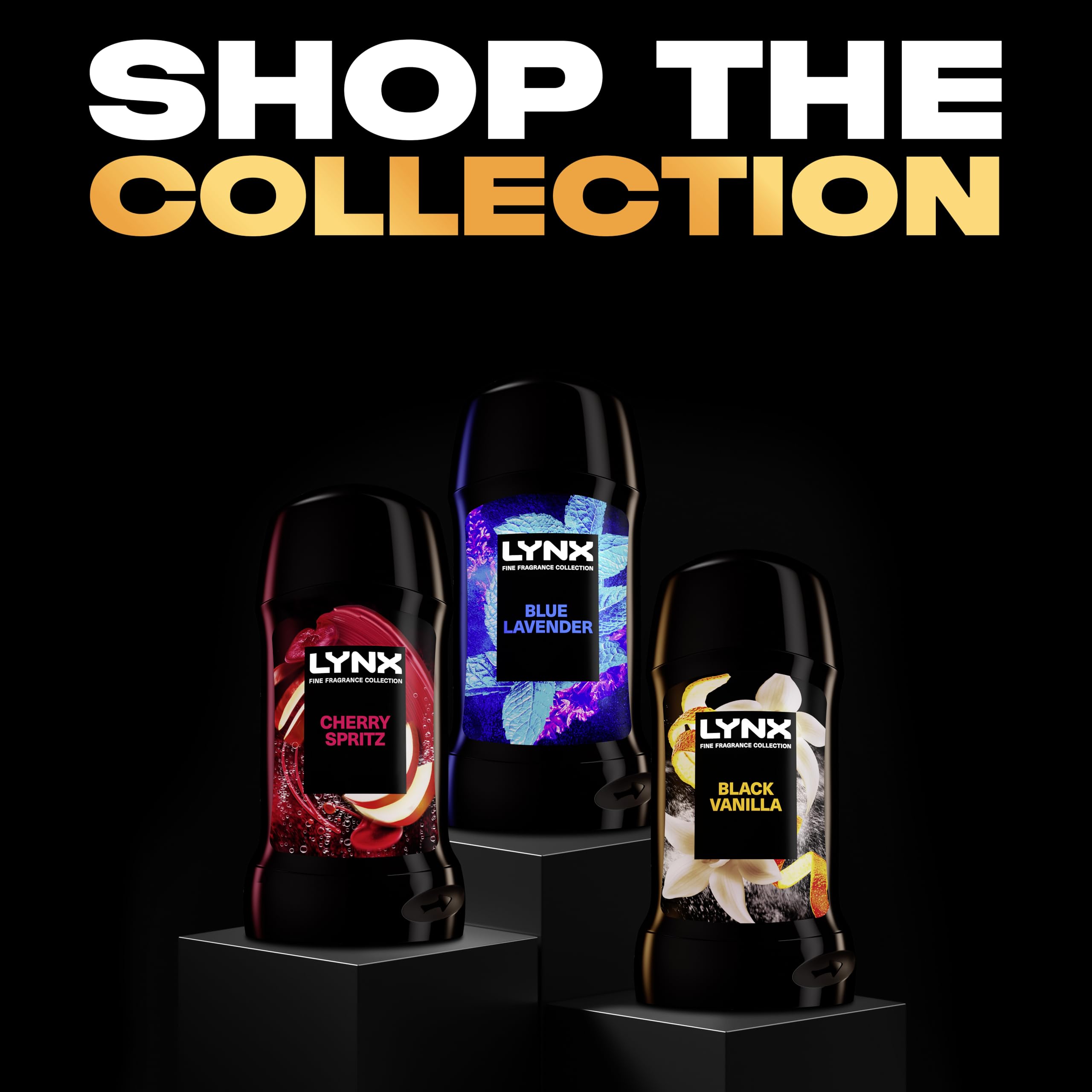 Lynx Fine Fragrance Collection Blue Lavender Premium Deodorant Stick for Men, 72H Protection 4