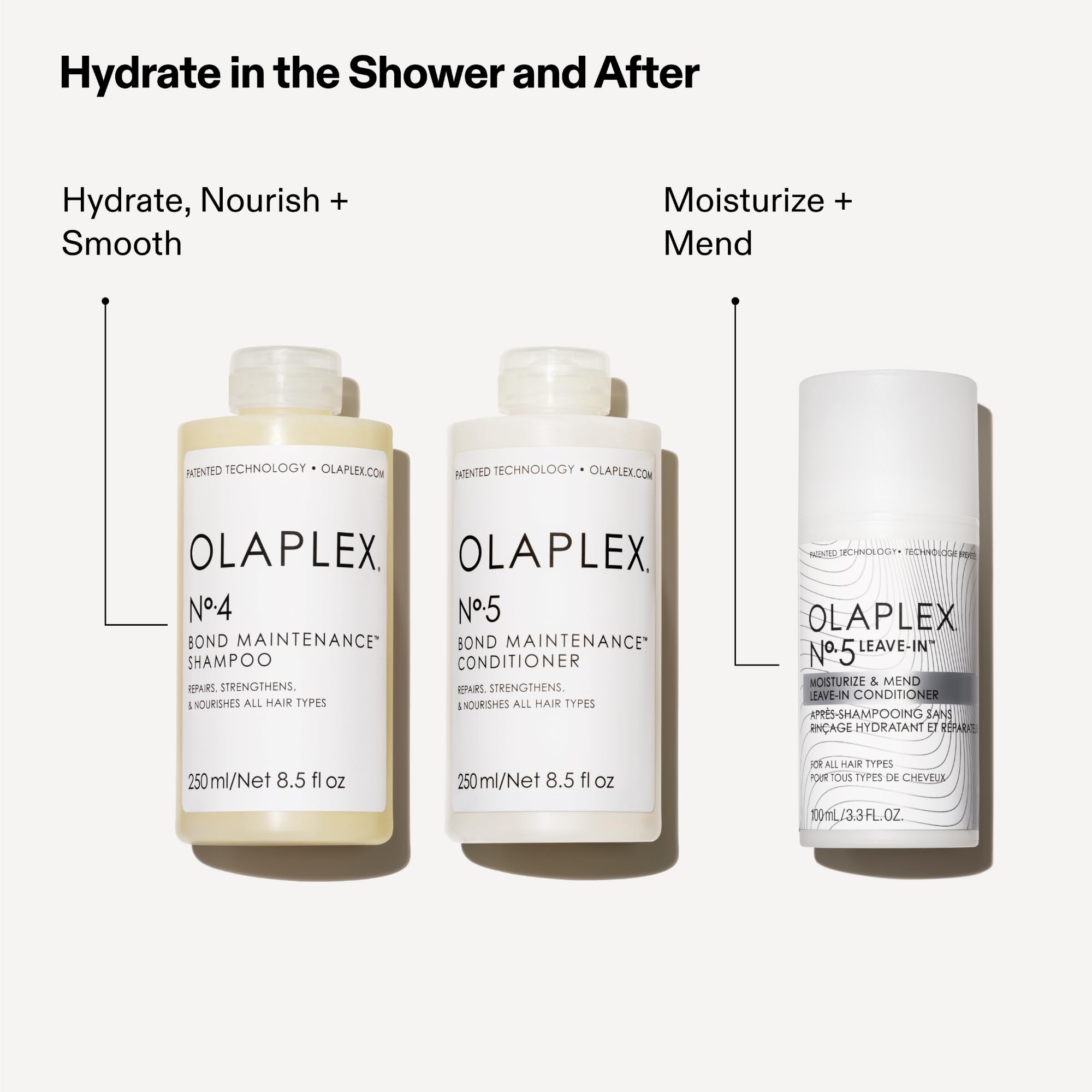 Olaplex Nr. 5 Leave-In Conditioner: Spendet Feuchtigkeit und repariert Spliss | Reduziert 7