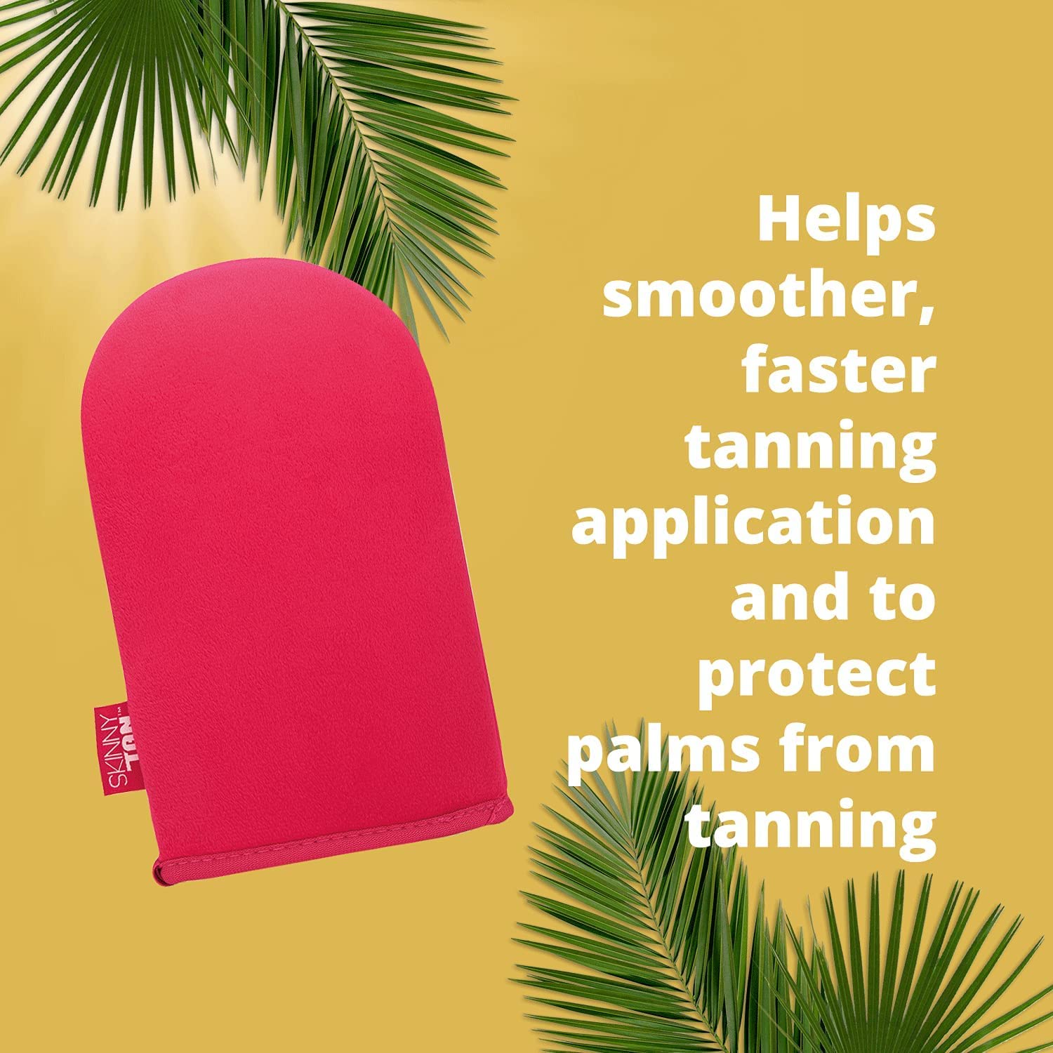 Skinny Tan Dual Use Double Sided Luxury Fake Tan Mitt Applicator for Streak-Free Glow 5