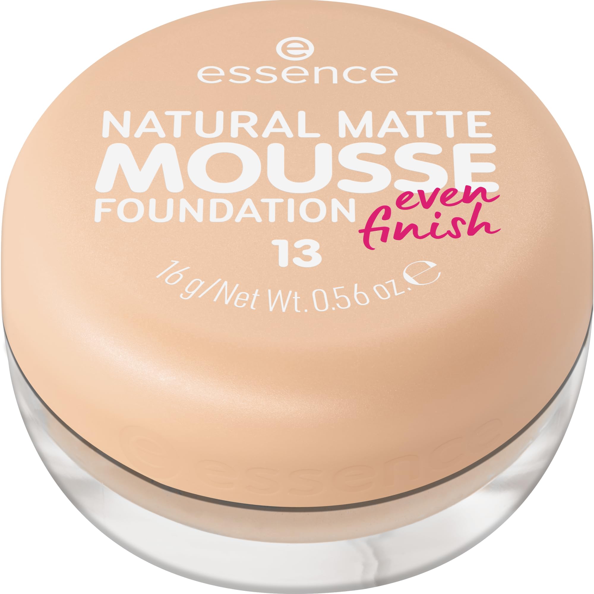 essence NATURAL MATTE MOUSSE FOUNDATION 13 - Mattifying, Covering, Soft-Focus