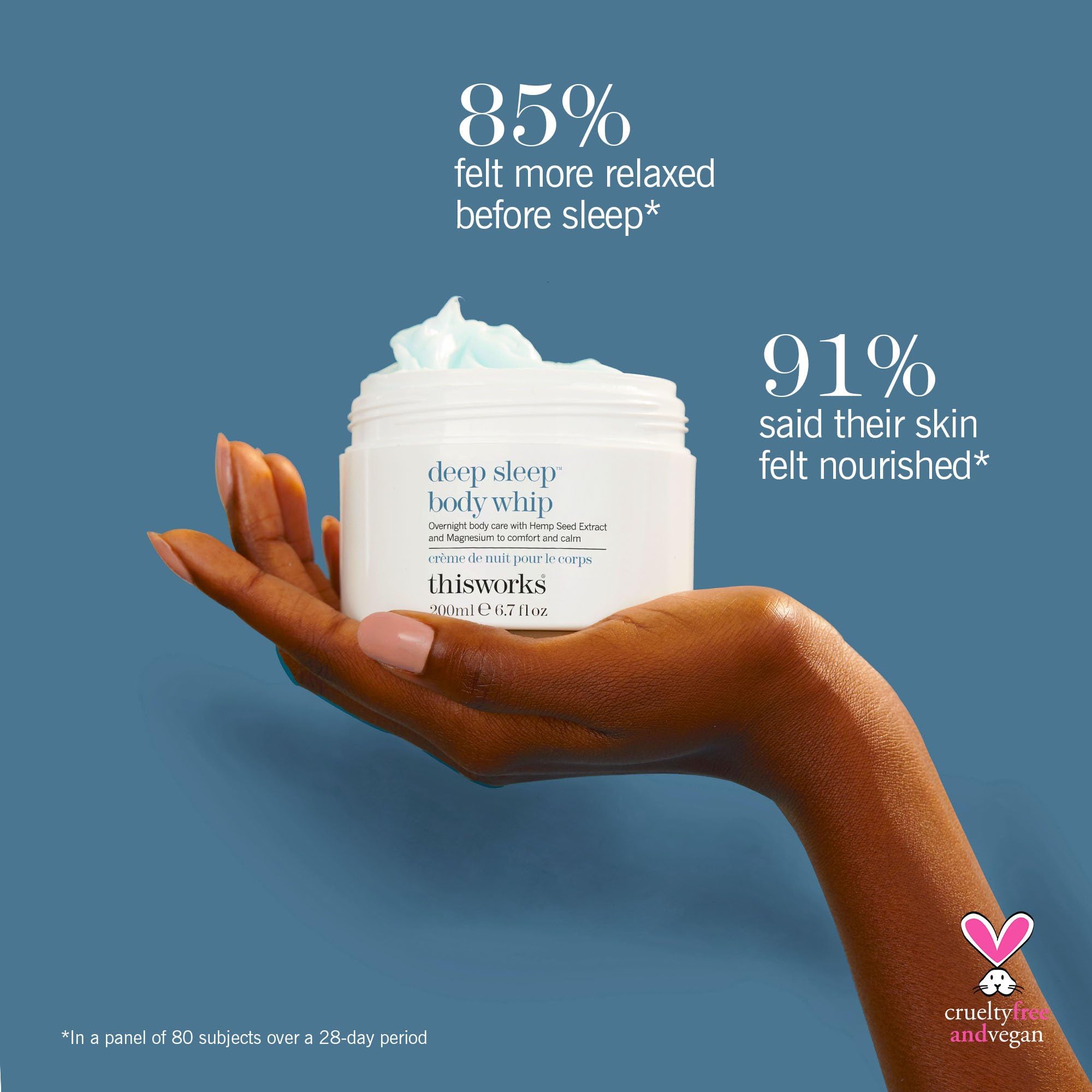 This Works Deep Sleep Body Whip, 200 ml - All Over Body Butter 5