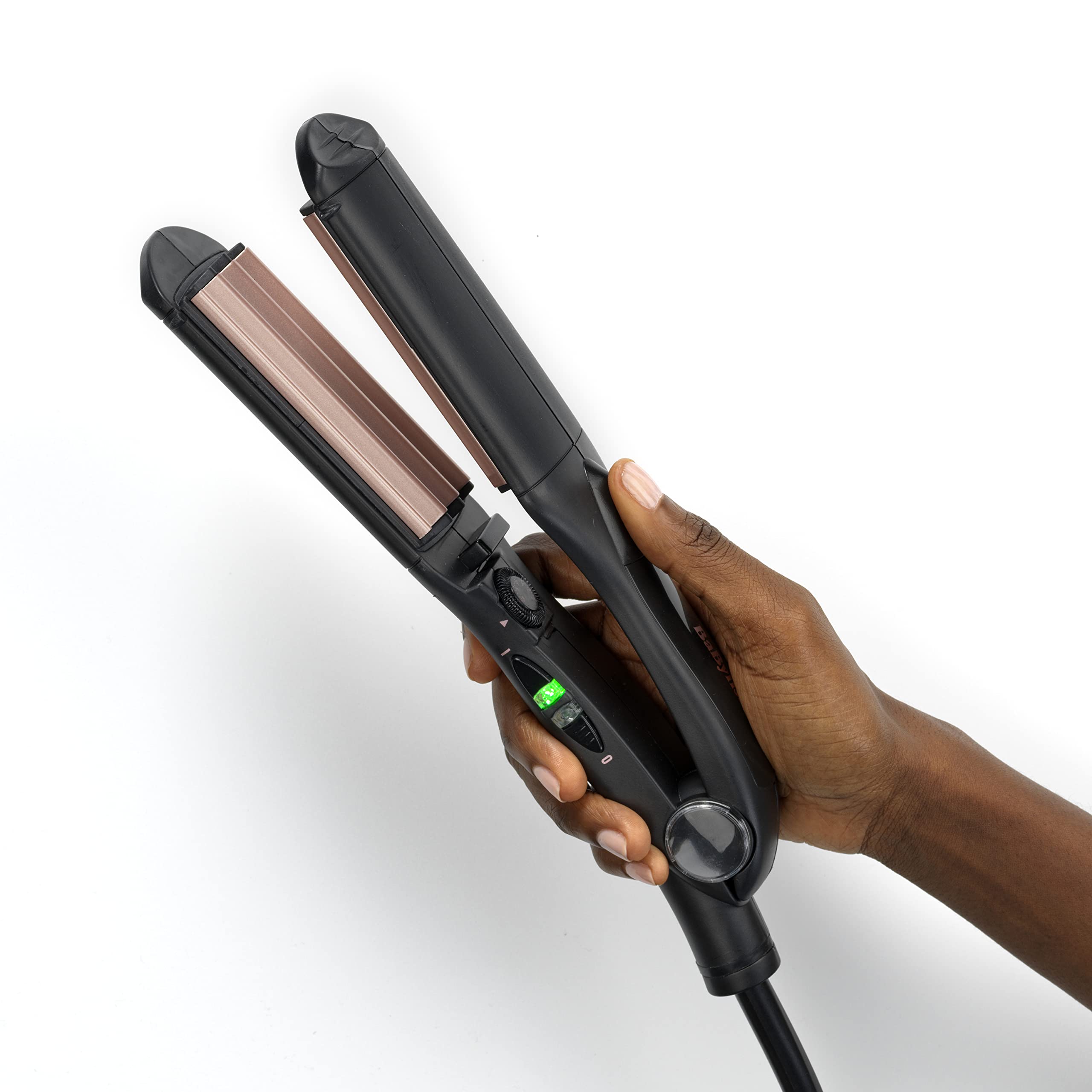 BaByliss Hair Crimper with Tourmaline Ceramic Coating and 10 Heat Settings 6