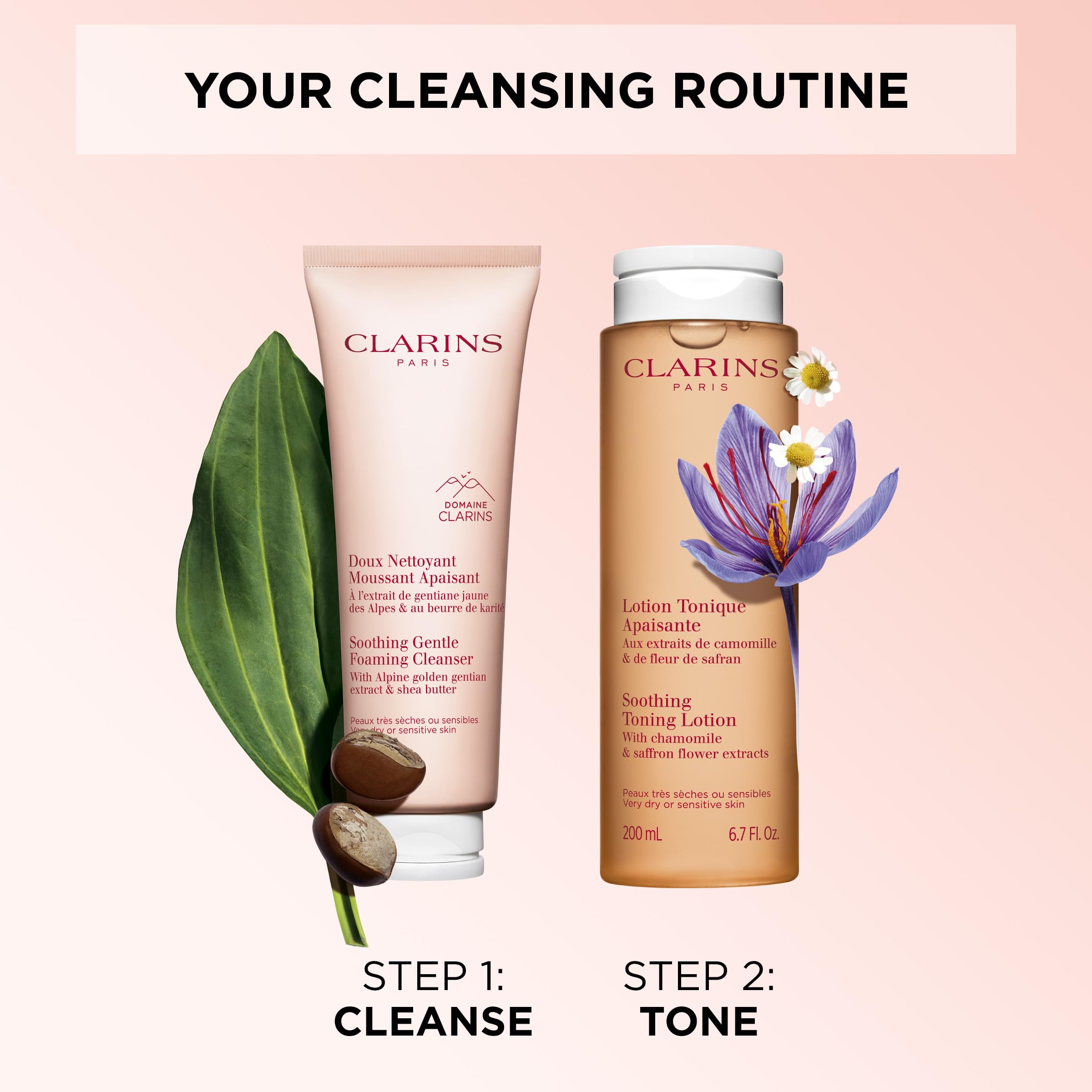 CLARINS Soothing Foaming Cleanser 125ml | Gentle, Hydrating Cleanser 9